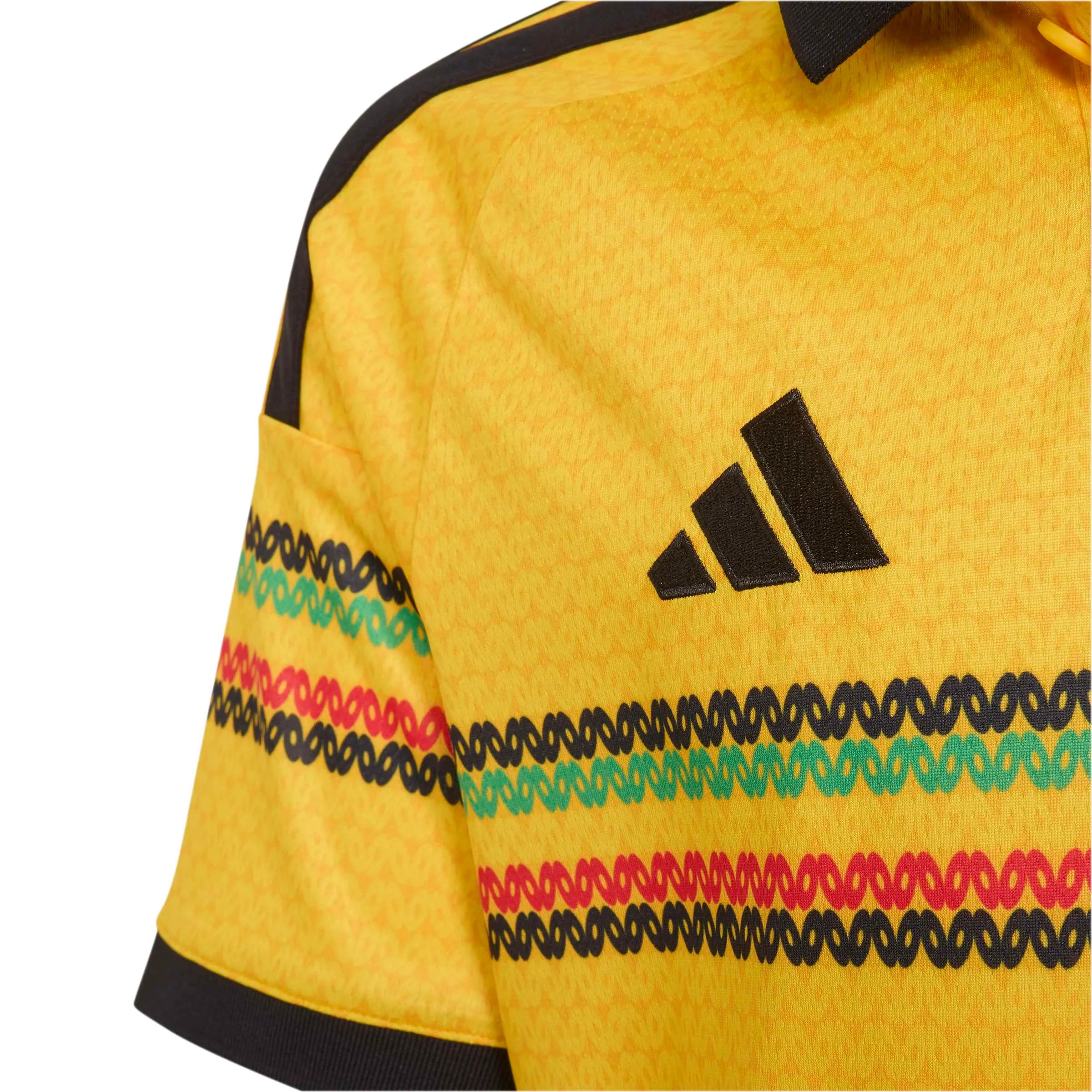 adidas 2026 Jamaica Youth Stadium Home Soccer Jersey (Detail 2)