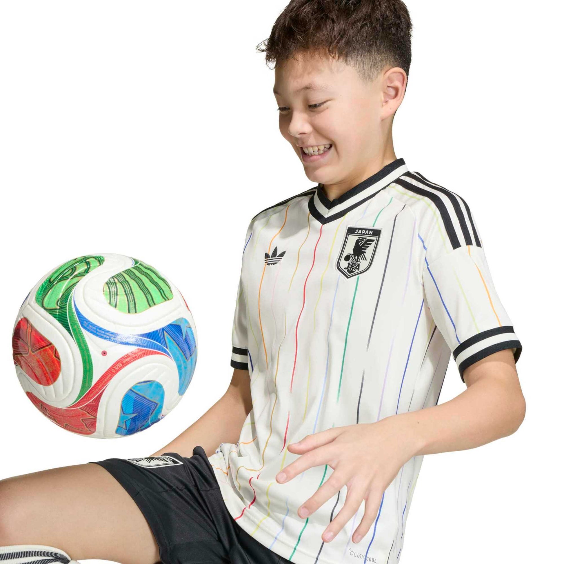 adidas 2026 Japan Youth Stadium Away Soccer Jersey (Detail 1)