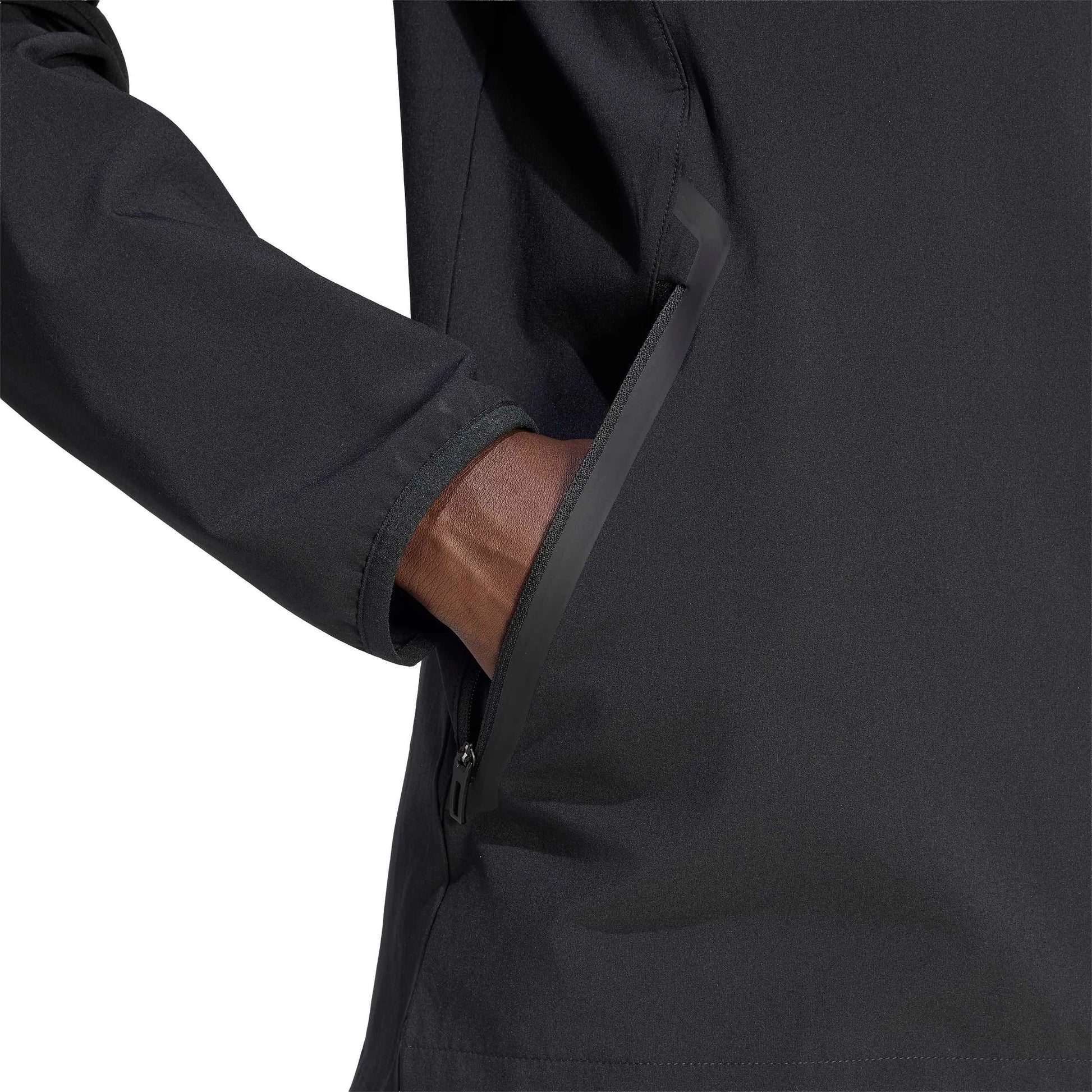 adidas 2026 LAFC Men's Travel Full-Zip Windbreaker (Detail 2)