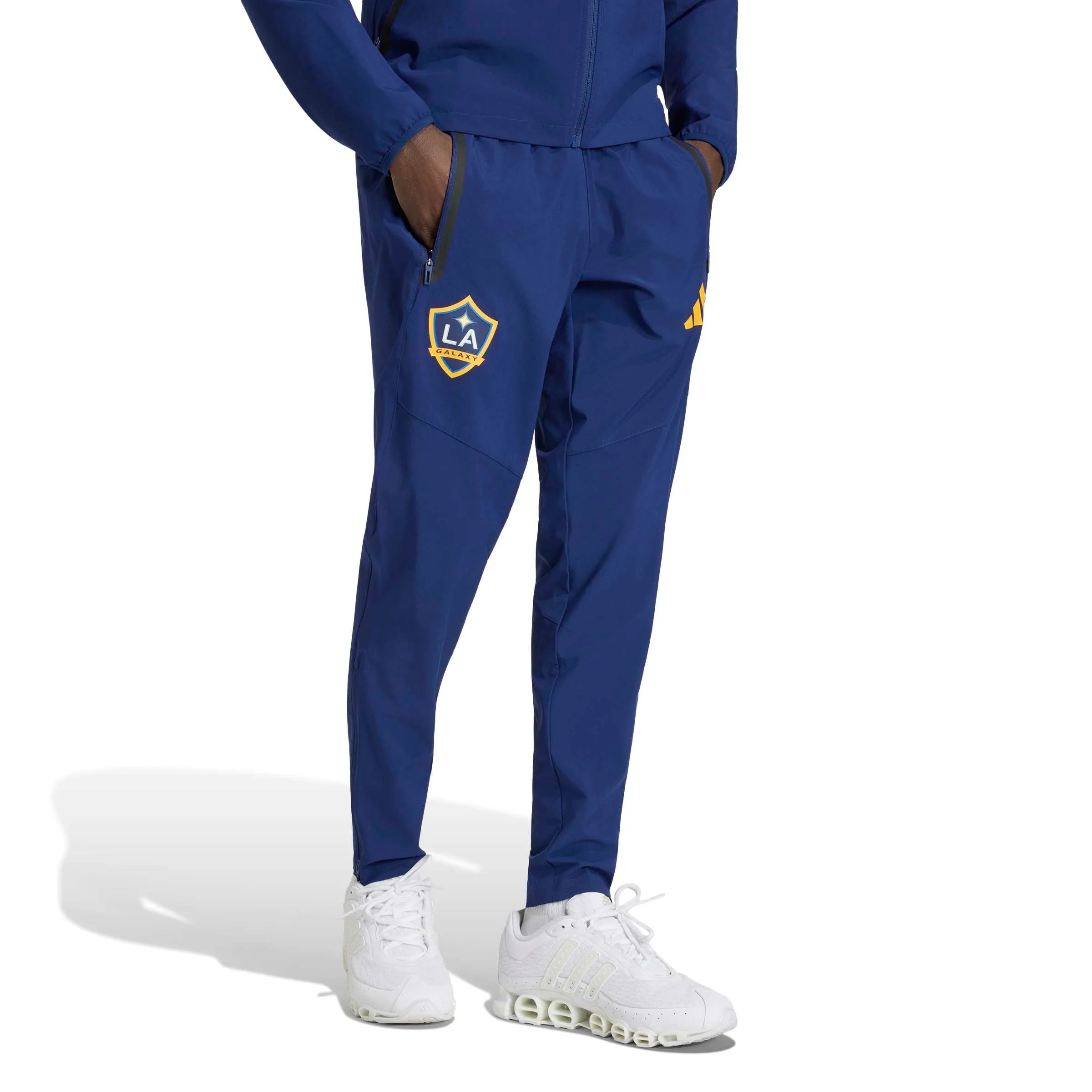 adidas 2026 LA Galaxy Men's Travel Pants (Model - Front)