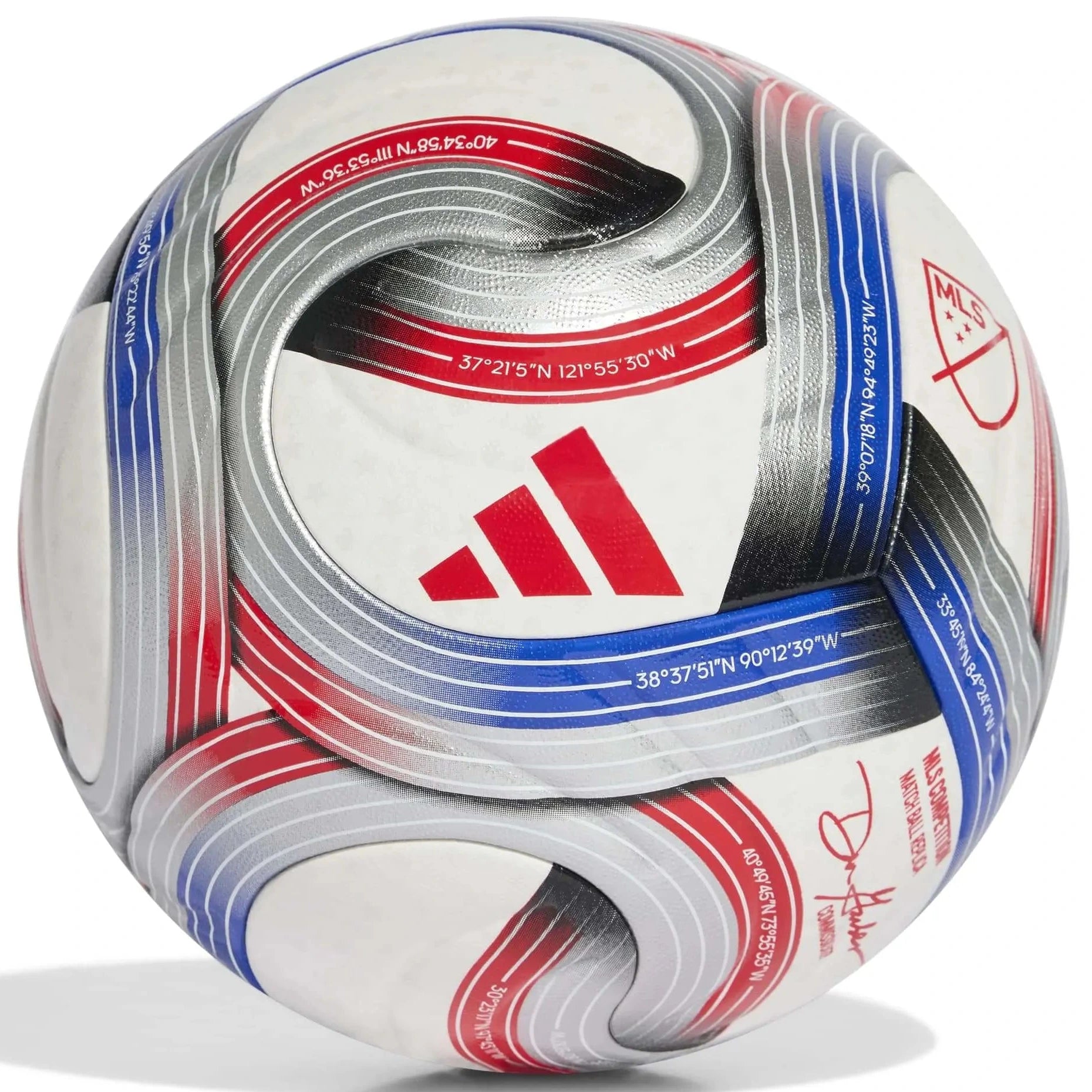 adidas 2026 MLS Competition NFHS Soccer Ball (Front)