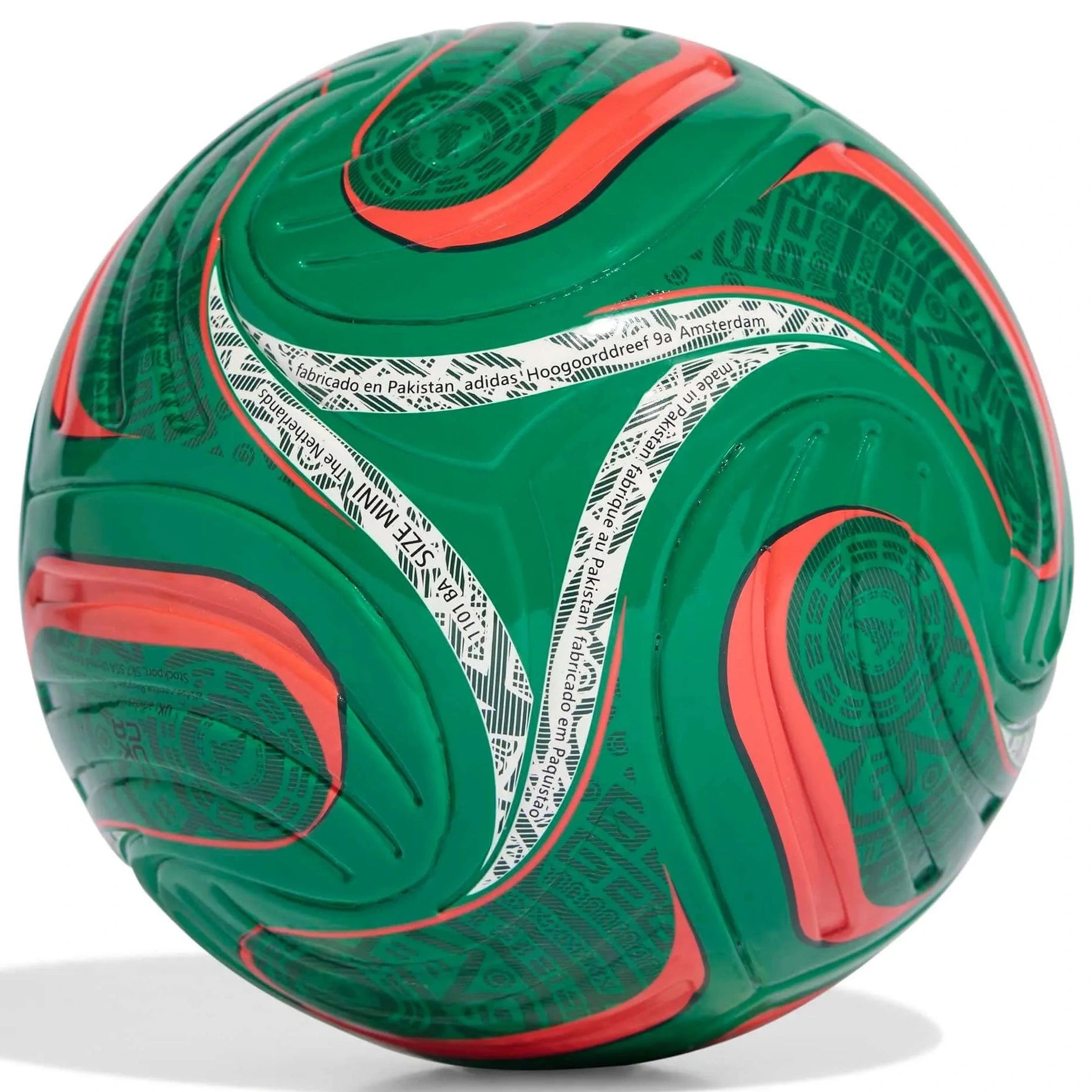 adidas 2026 Mexico Home Mini Soccer Ball (Back)