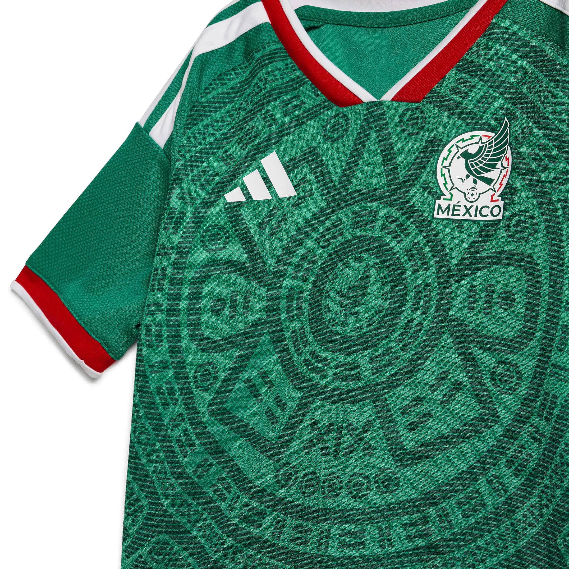 adidas 2026 Mexico Kid's Home Mini Kit (Detail 1)