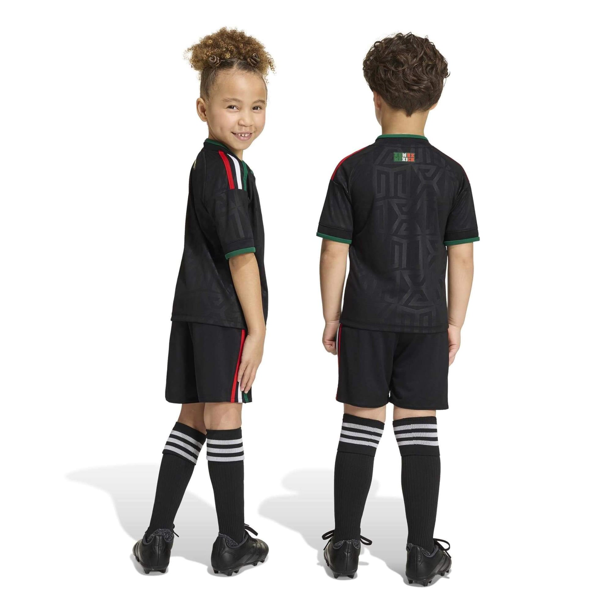 adidas 2026 Mexico Kids' Third Mini Kit (Model - Back)
