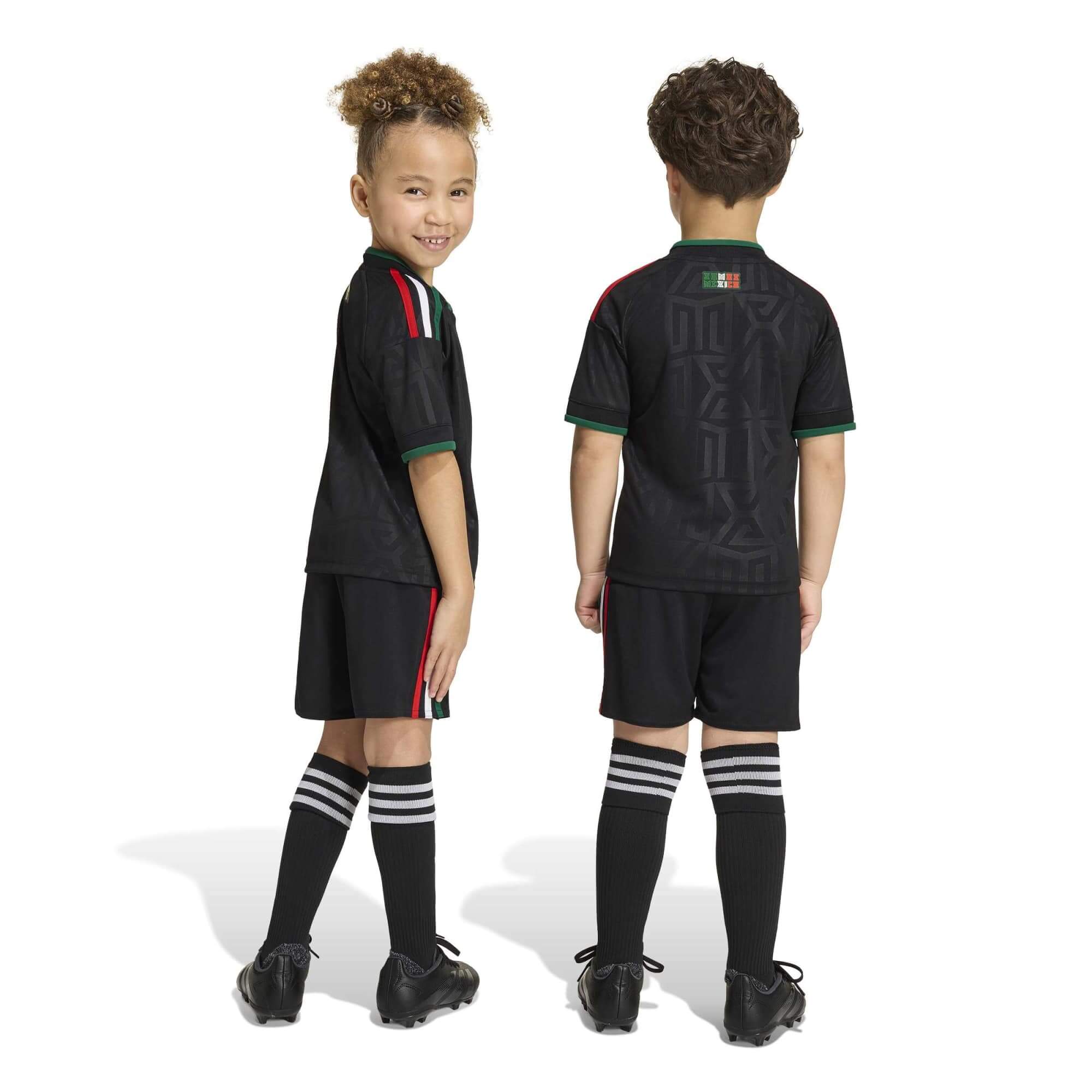 adidas 2026 Mexico Kids' Third Mini Kit (Model - Back)