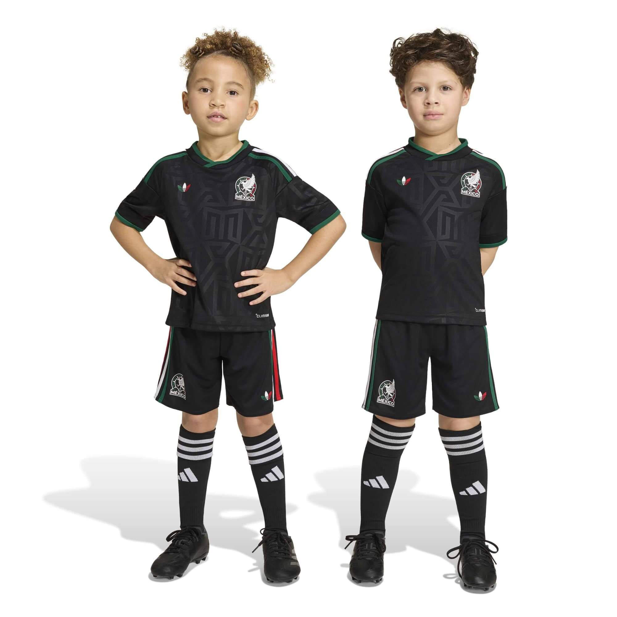 adidas 2026 Mexico Kids' Third Mini Kit (Models - Front)