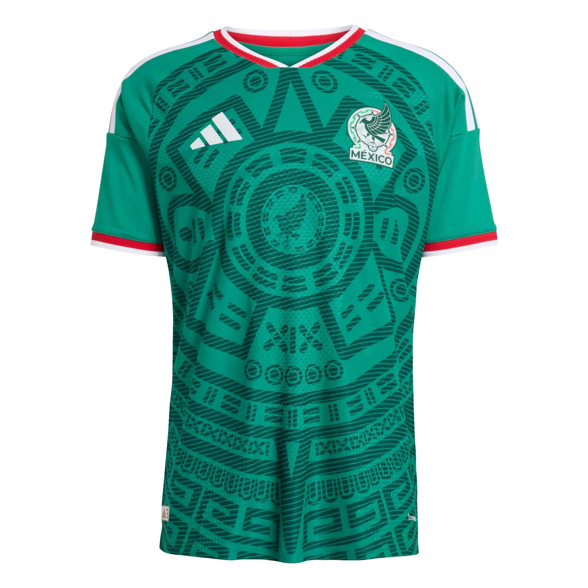 adidas 2026 Mexico Men's Authentic Home Soccer Jersey (Front)