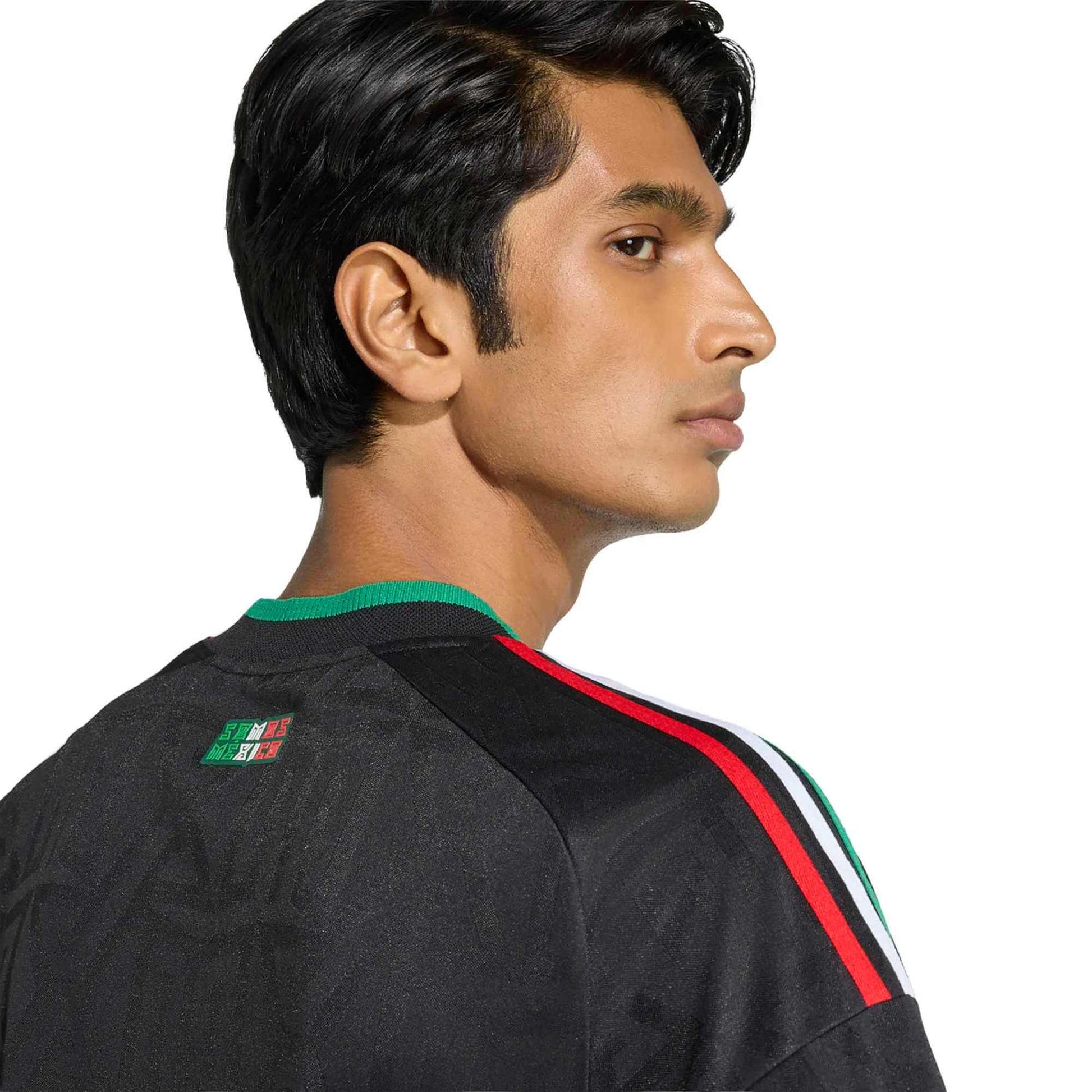 adidas 2026 Mexico Men's Authentic Third Long-Sleeve Soccer Jersey (Detail 2)