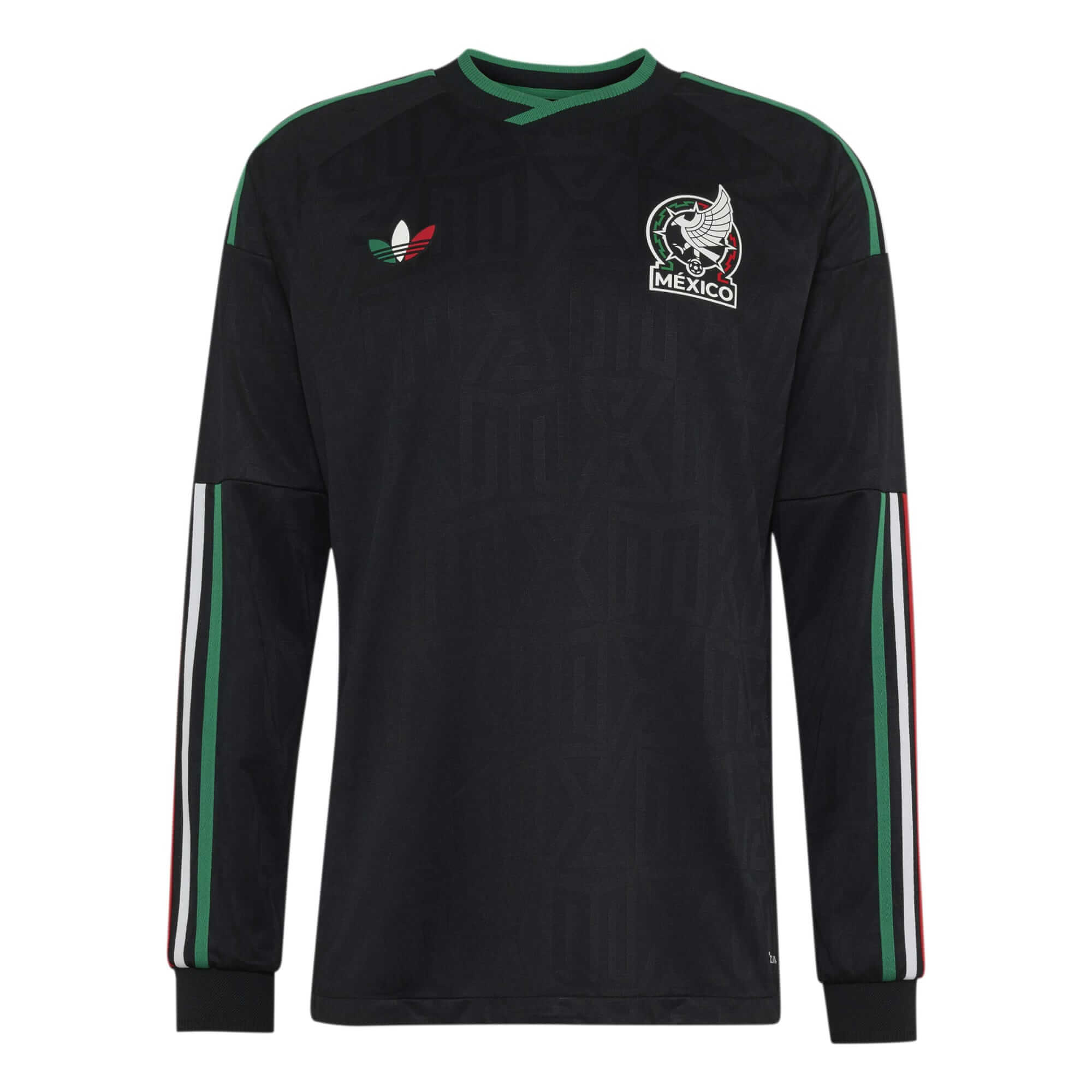 adidas 2026 Mexico Men's Authentic Third Long-Sleeve Soccer Jersey (Front)