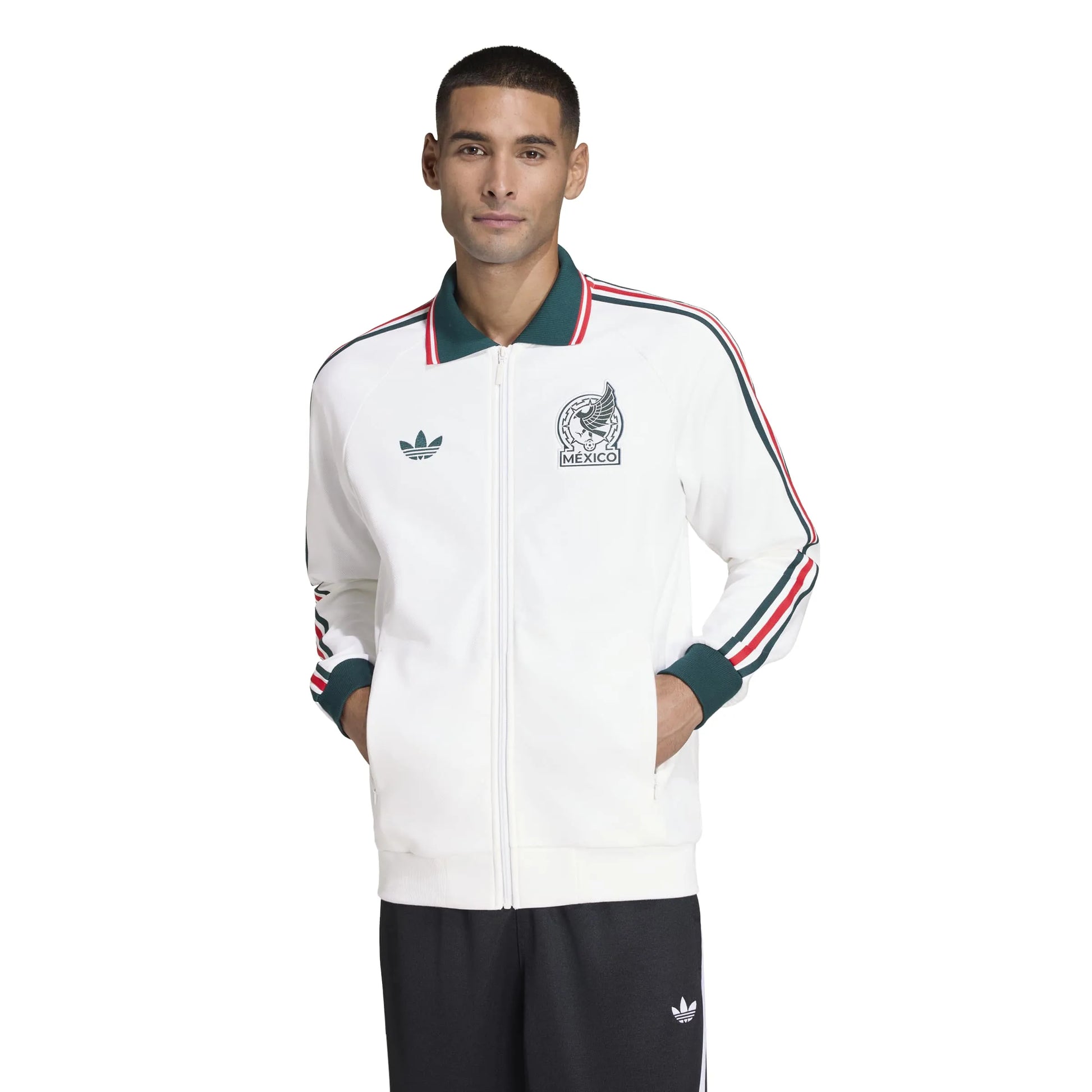 adidas 2026 Mexico Men's Away Originals Anthem Jacket – ProSoccer adidas 2026 Mexico Men's Away Originals Anthem Jacket – ProSoccer