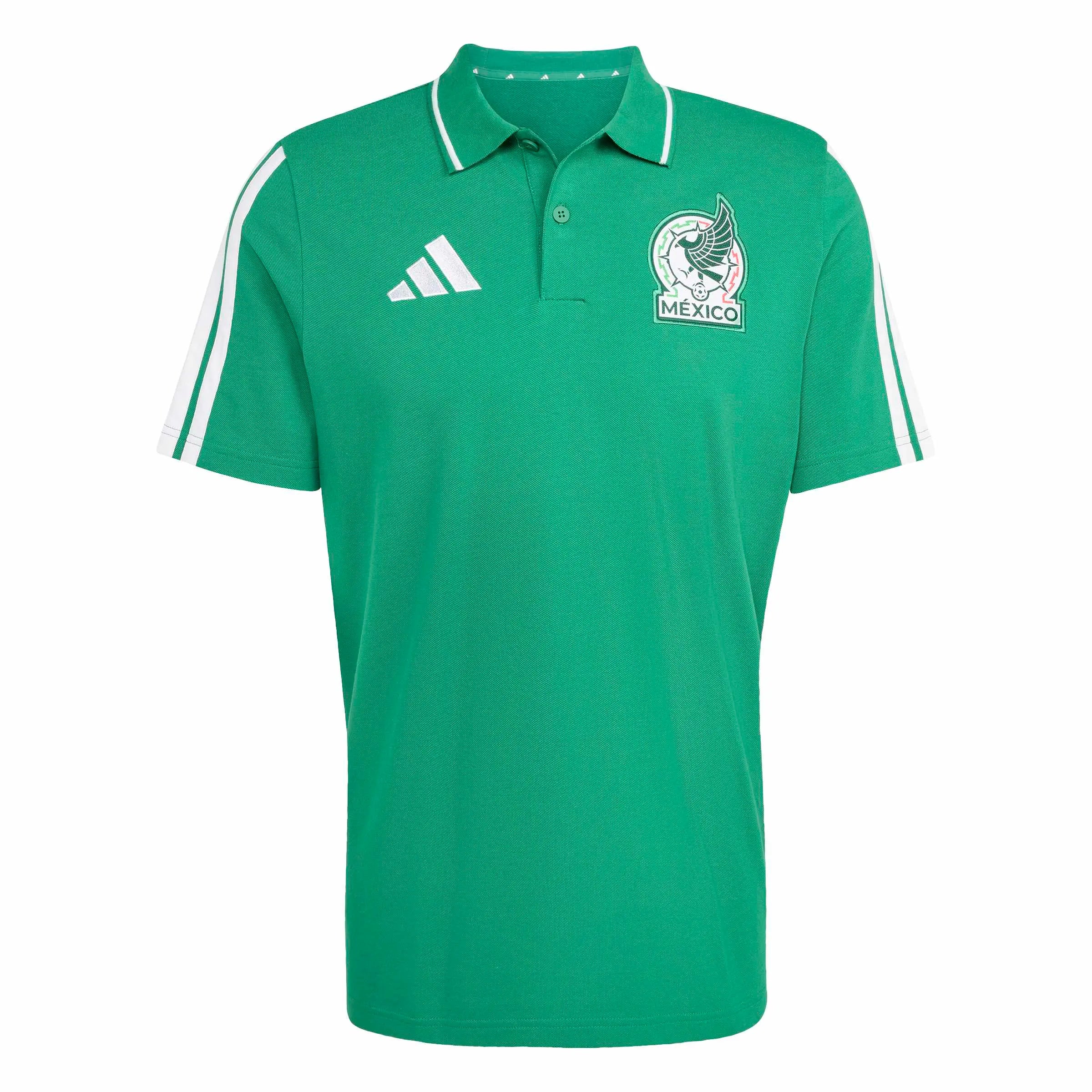 adidas 2026 Mexico Men's DNA Polo (Front)