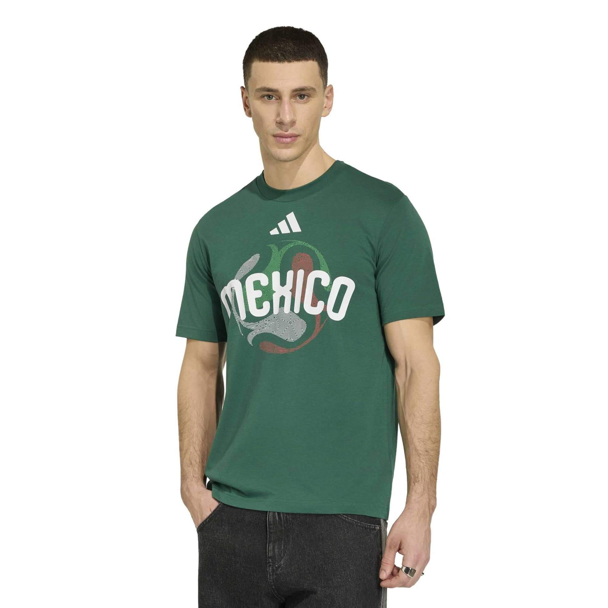 adidas 2026 Mexico Men's OLP Tee (Model - Front)