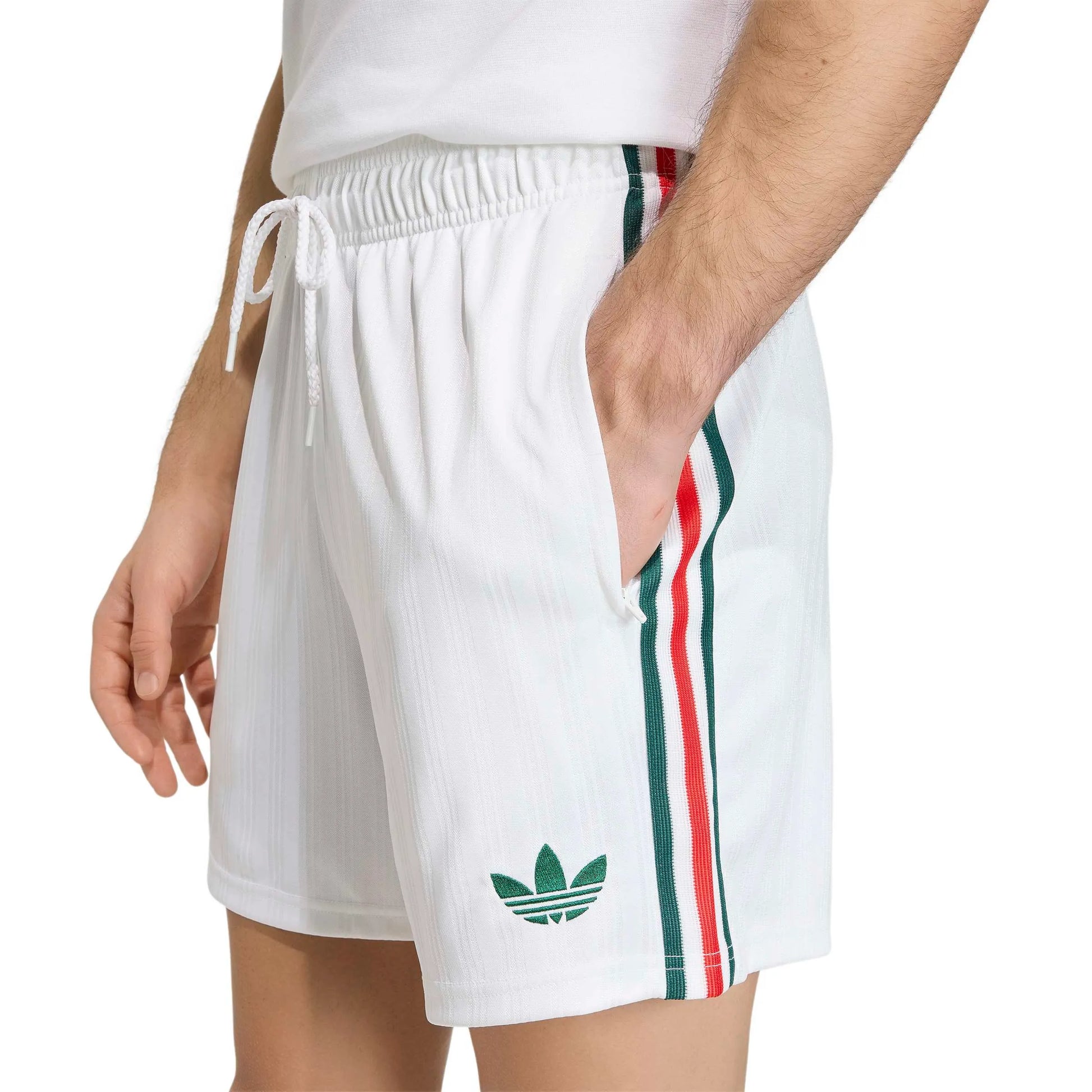 adidas 2026 Mexico Men's Originals Shorts (Model - Side)