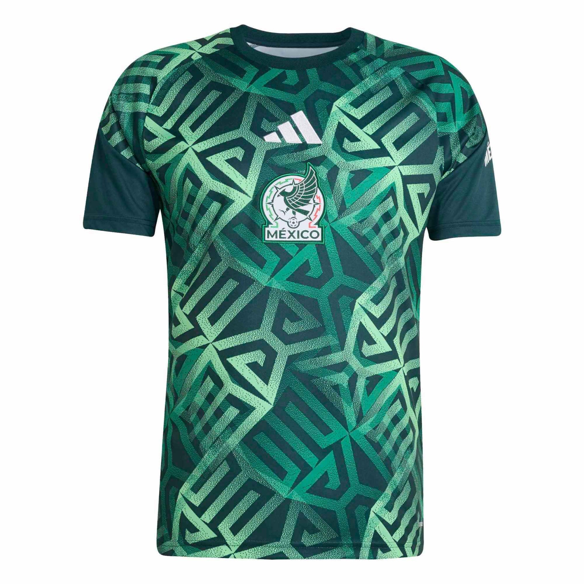 adidas 2026 Mexico Men's Pre-Match Soccer Jersey (Front)