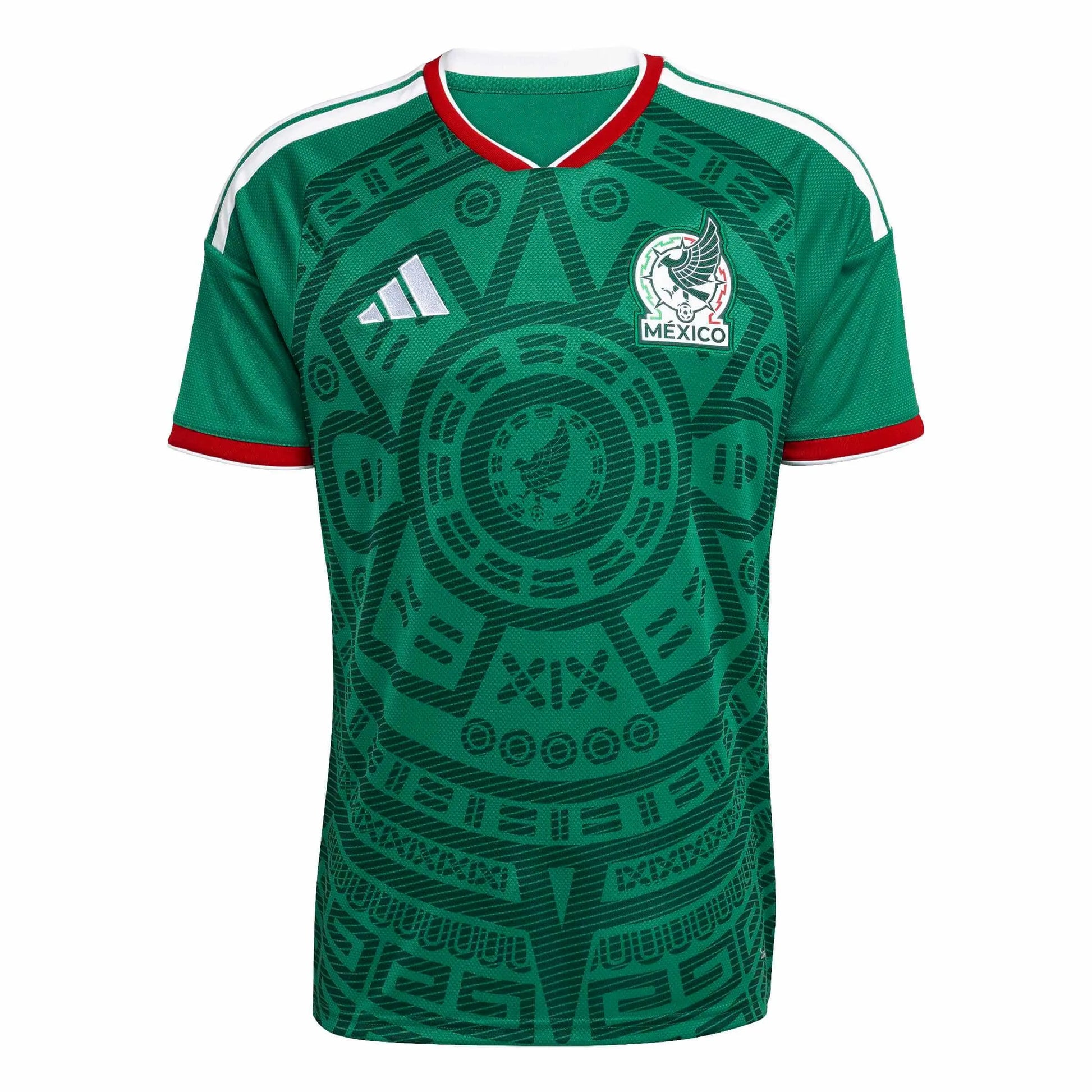 adidas 2026 Mexico Men's Stadium Home Soccer Jersey (Front)