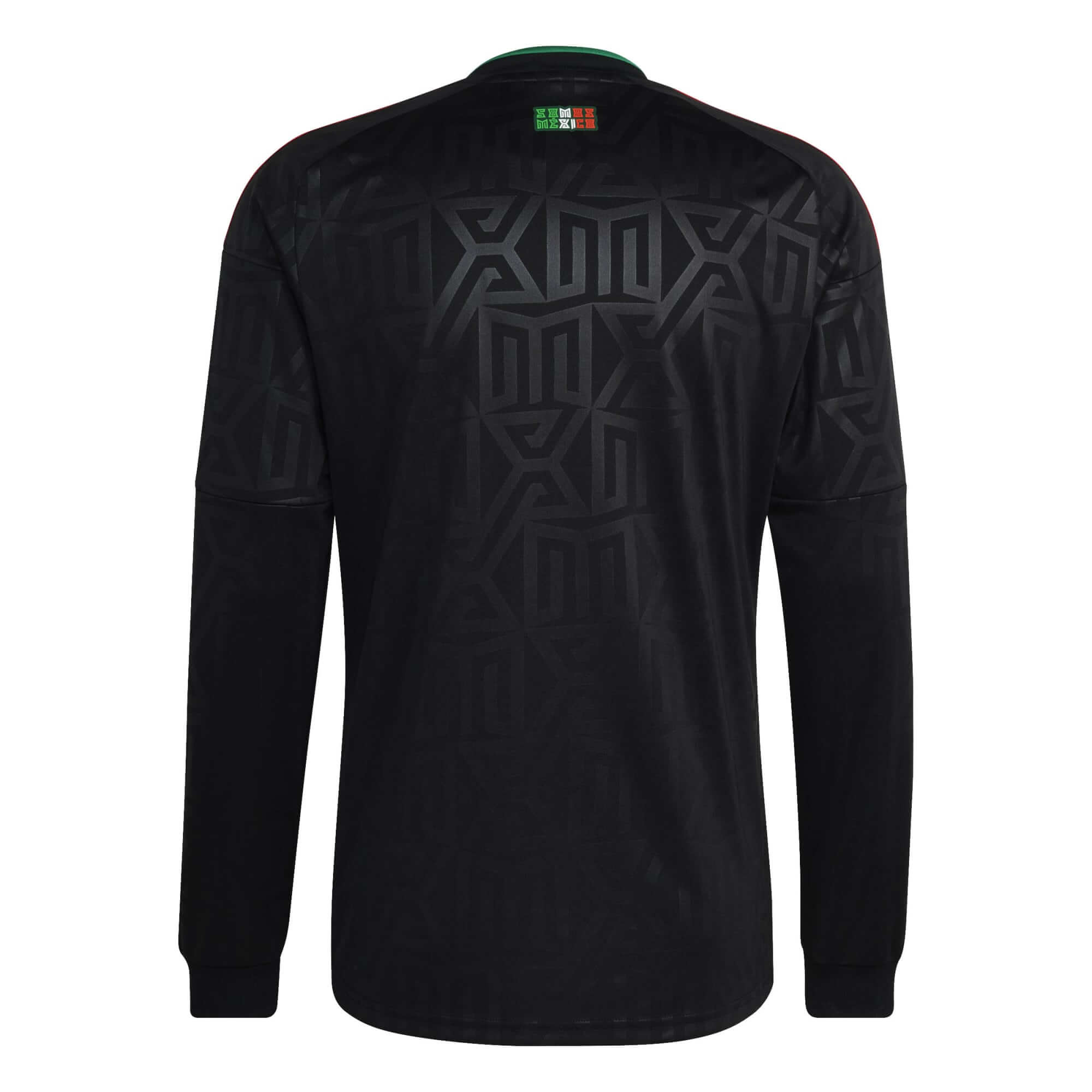 adidas 2026 Mexico Men's Stadium Third Long-Sleeve Soccer Jersey (Back)