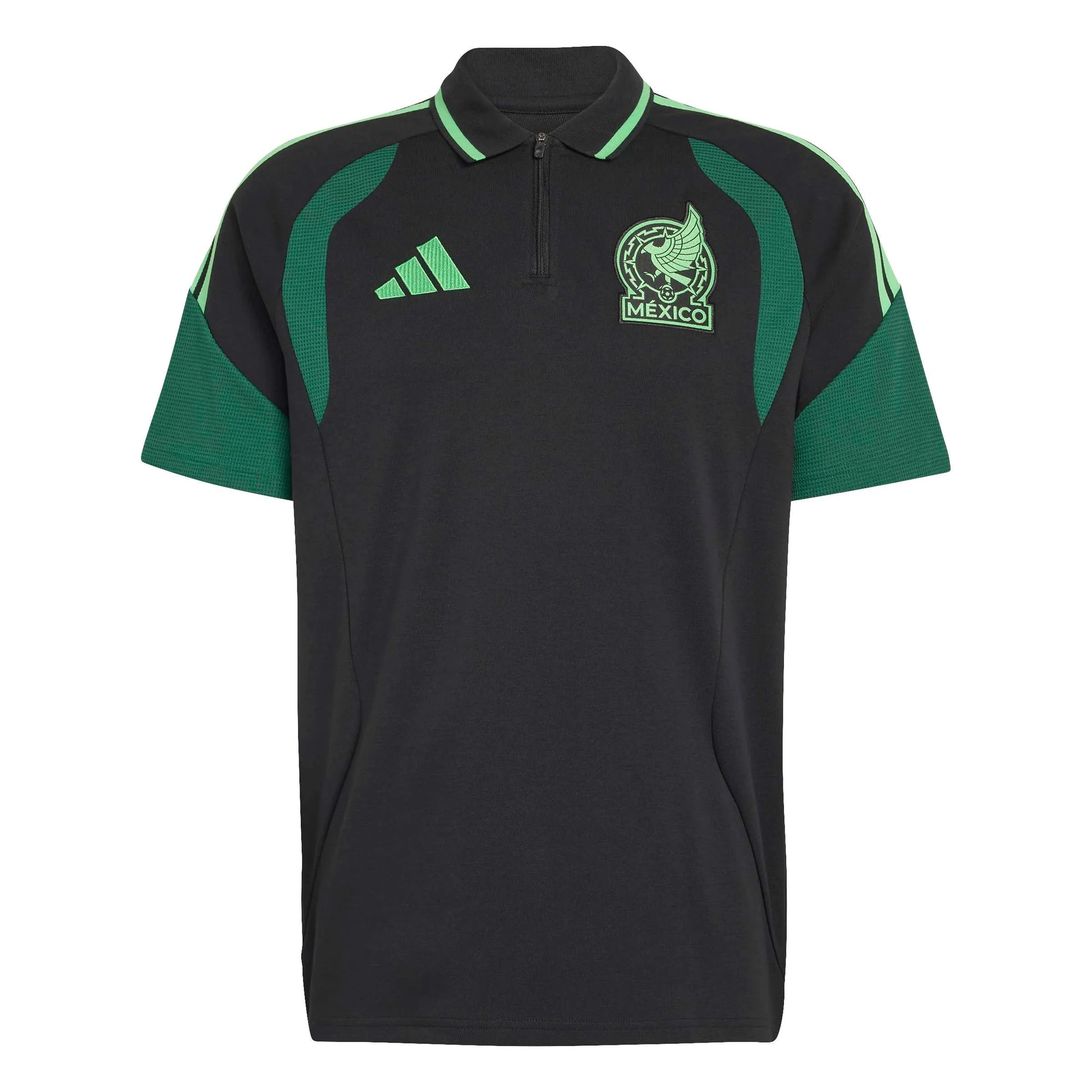 adidas 2026 Mexico Men's Tiro Polo Shirt (Front)