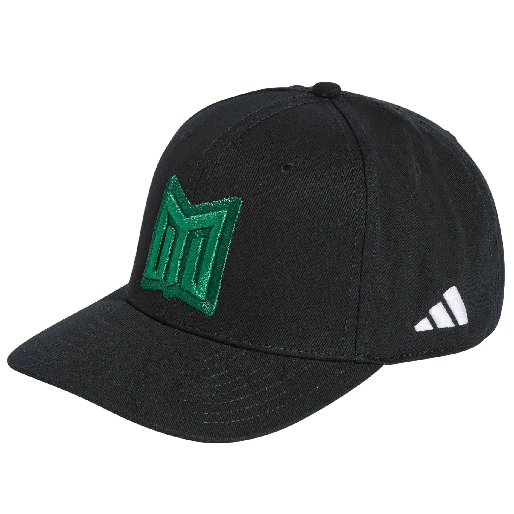 adidas 2026 Mexico Snapback Cap Black (Lateral - Front)