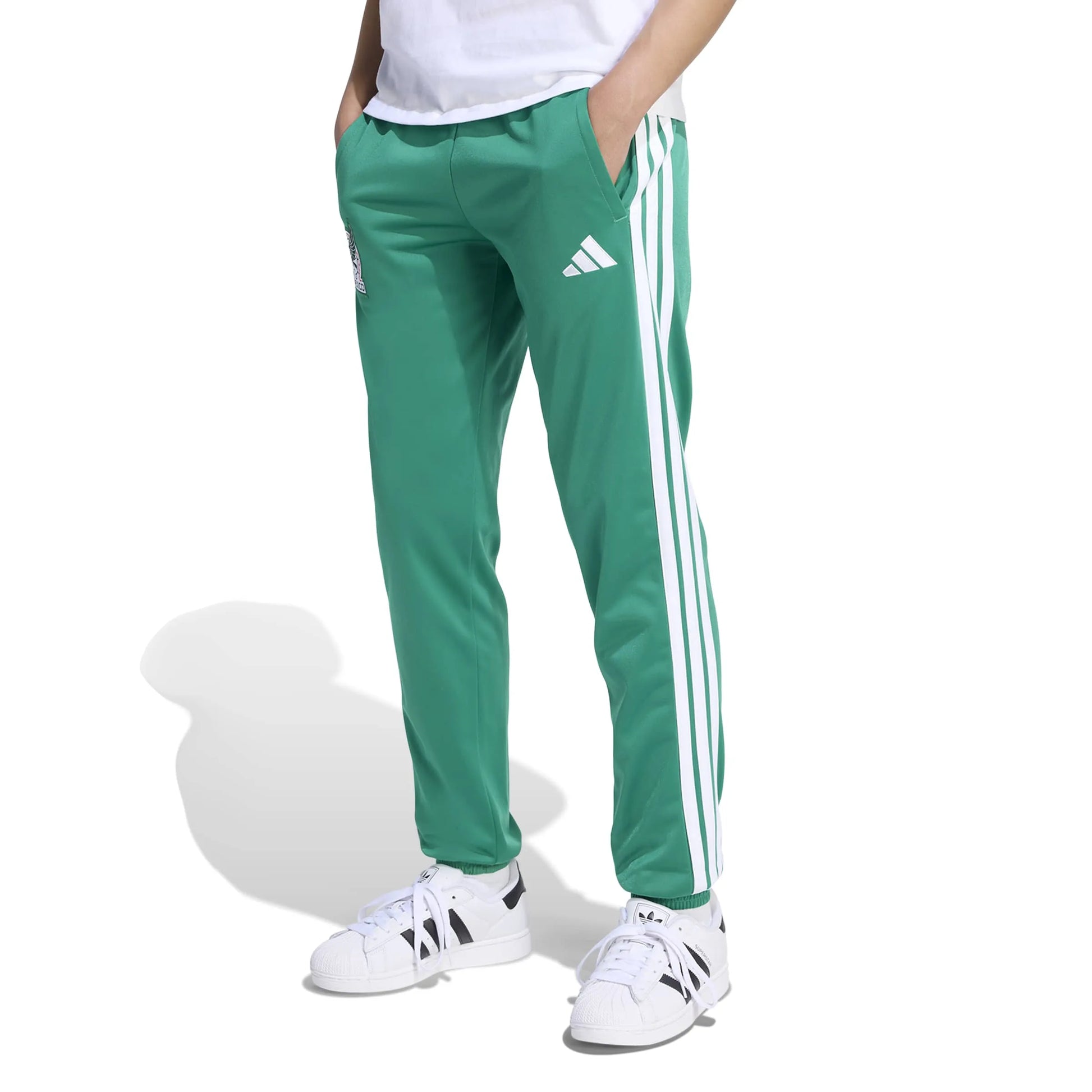 adidas 2026 Mexico Women's DNA Track Pants (Model - Front)