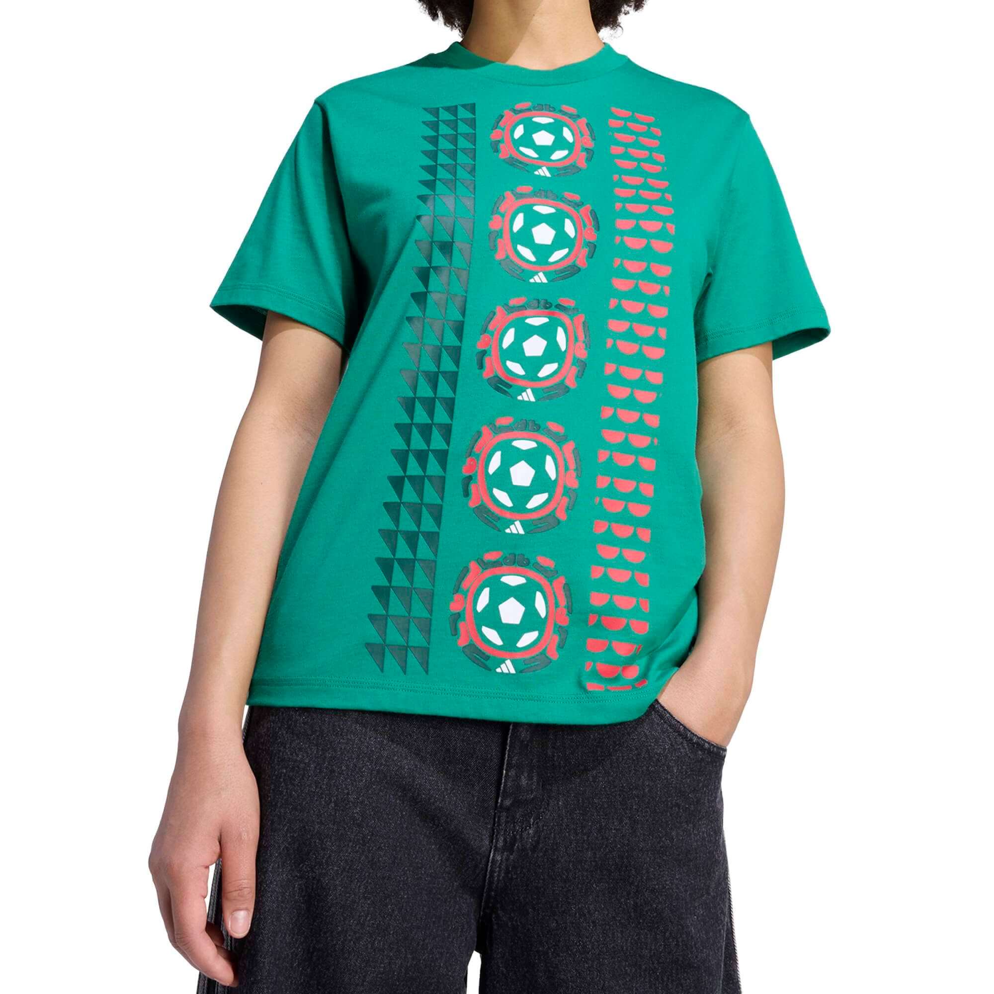 adidas 2026 Mexico Women's Home Tee (Detail 1)