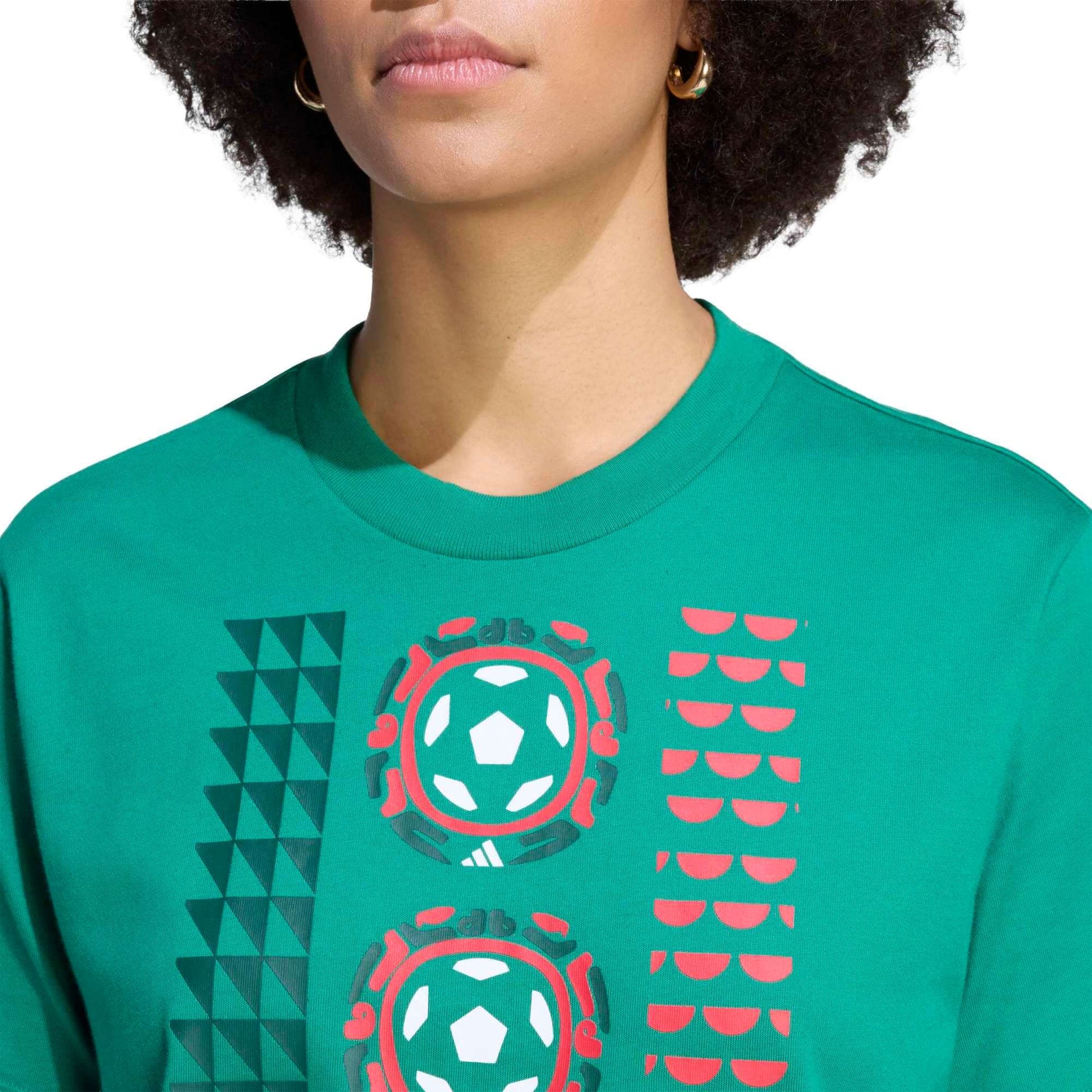 adidas 2026 Mexico Women's Home Tee (Detail 2)
