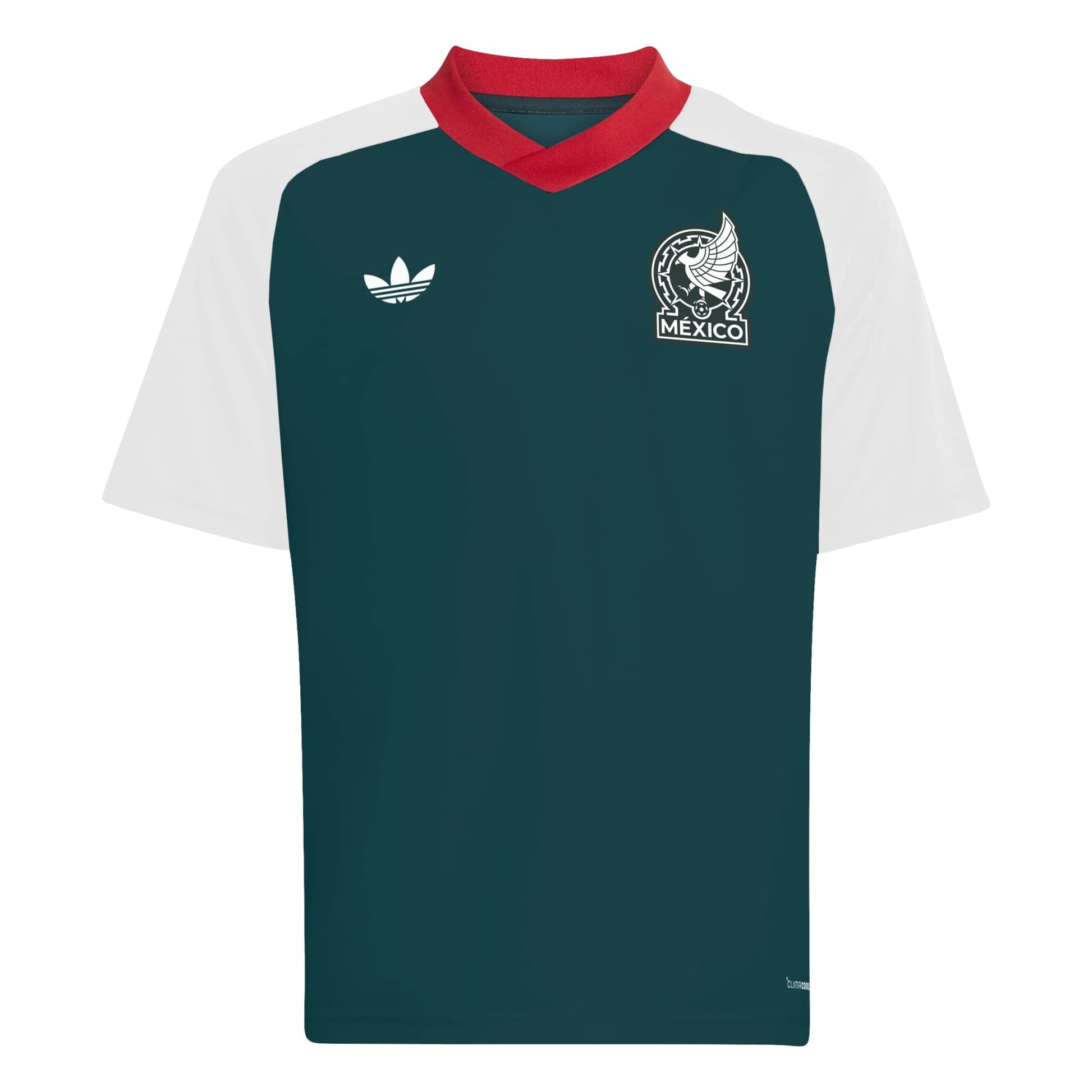 adidas 2026 Mexico Youth Away Pre-Match Soccer Jersey (Front)