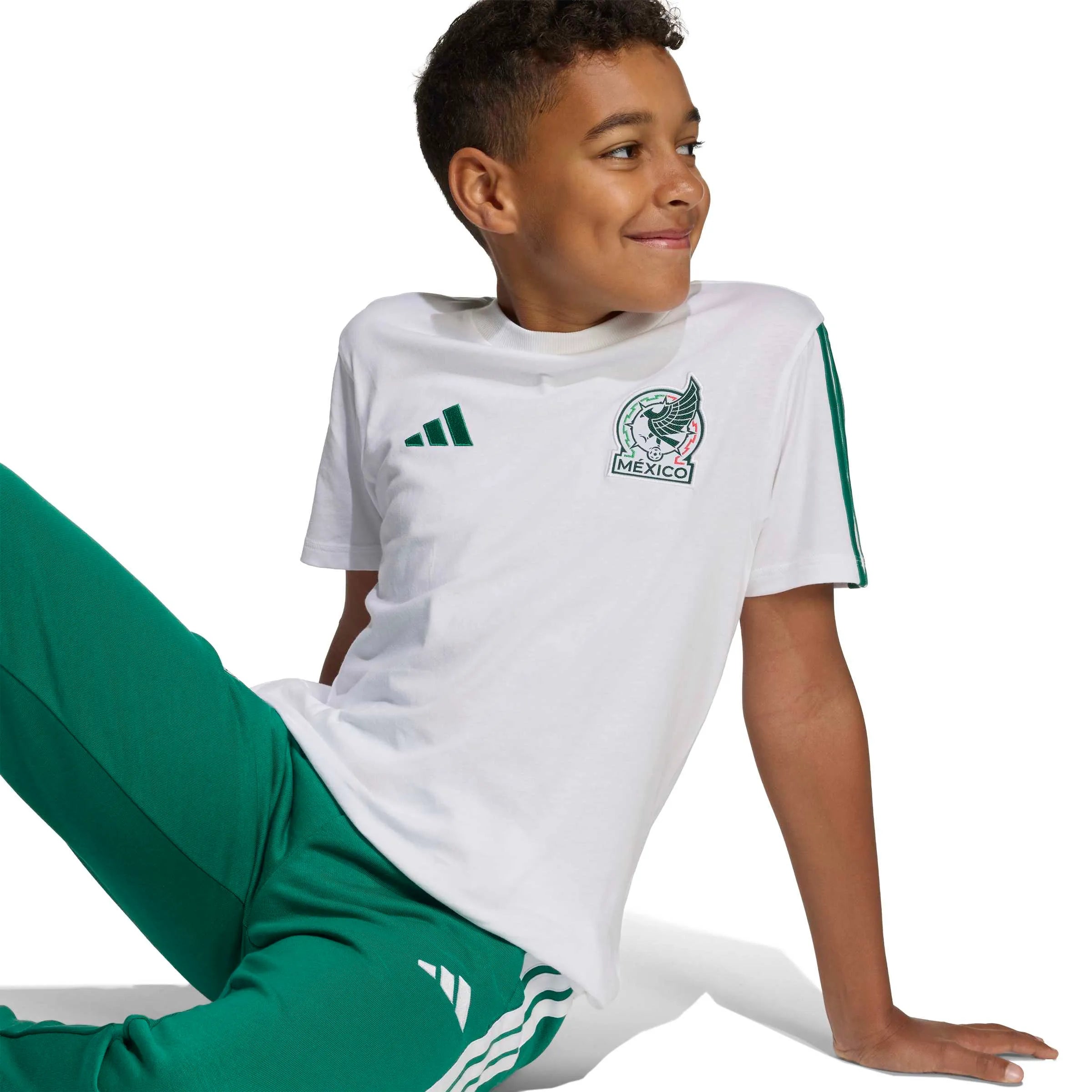 adidas 2026 Mexico Youth DNA Tee (Detail 2)