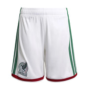 adidas 2026 Mexico Youth Home Shorts (Front)