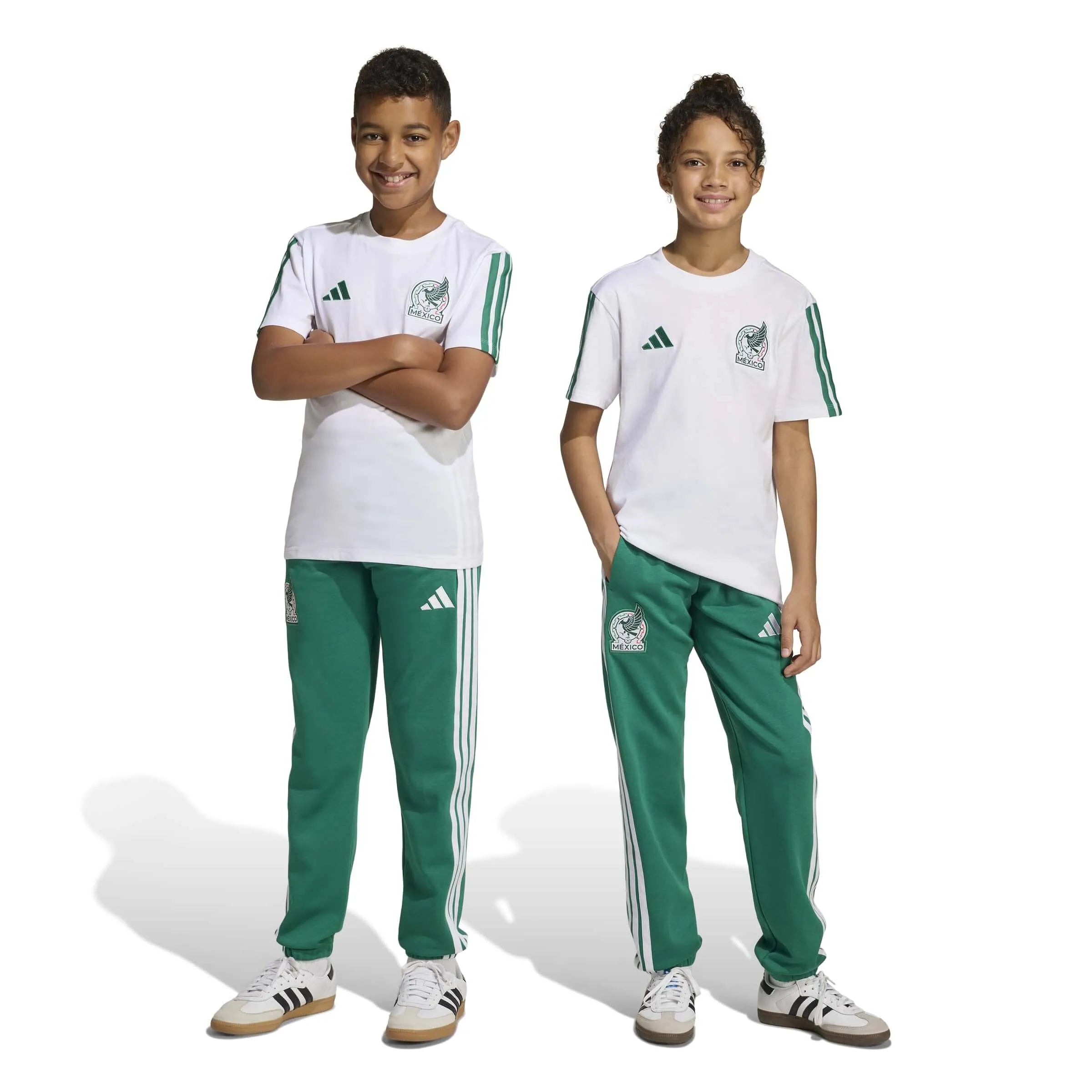 adidas 2026 Mexico Youth Pants (Models - Front)