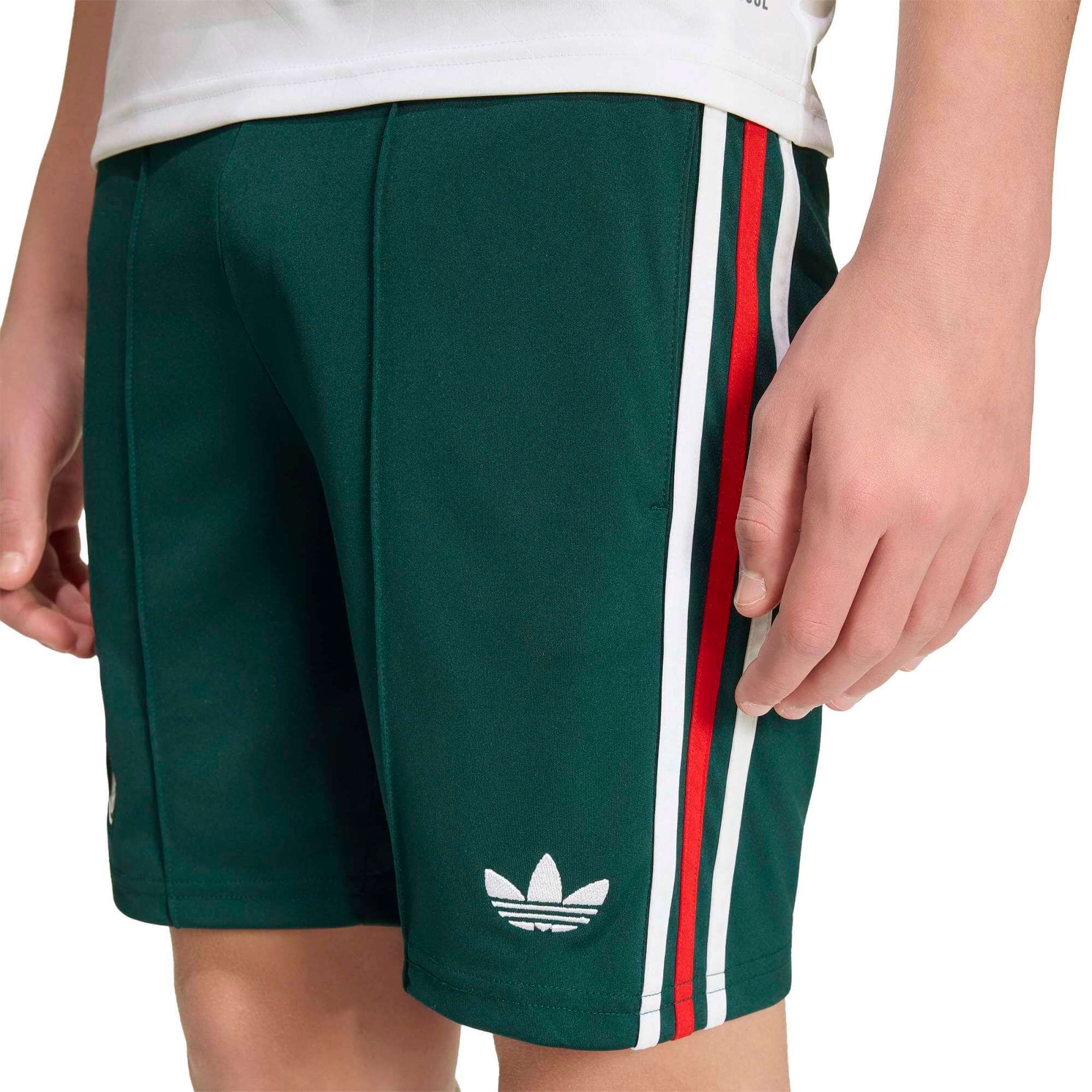 adidas 2026 Mexico Youth Stadium Away Shorts (Detail 2)