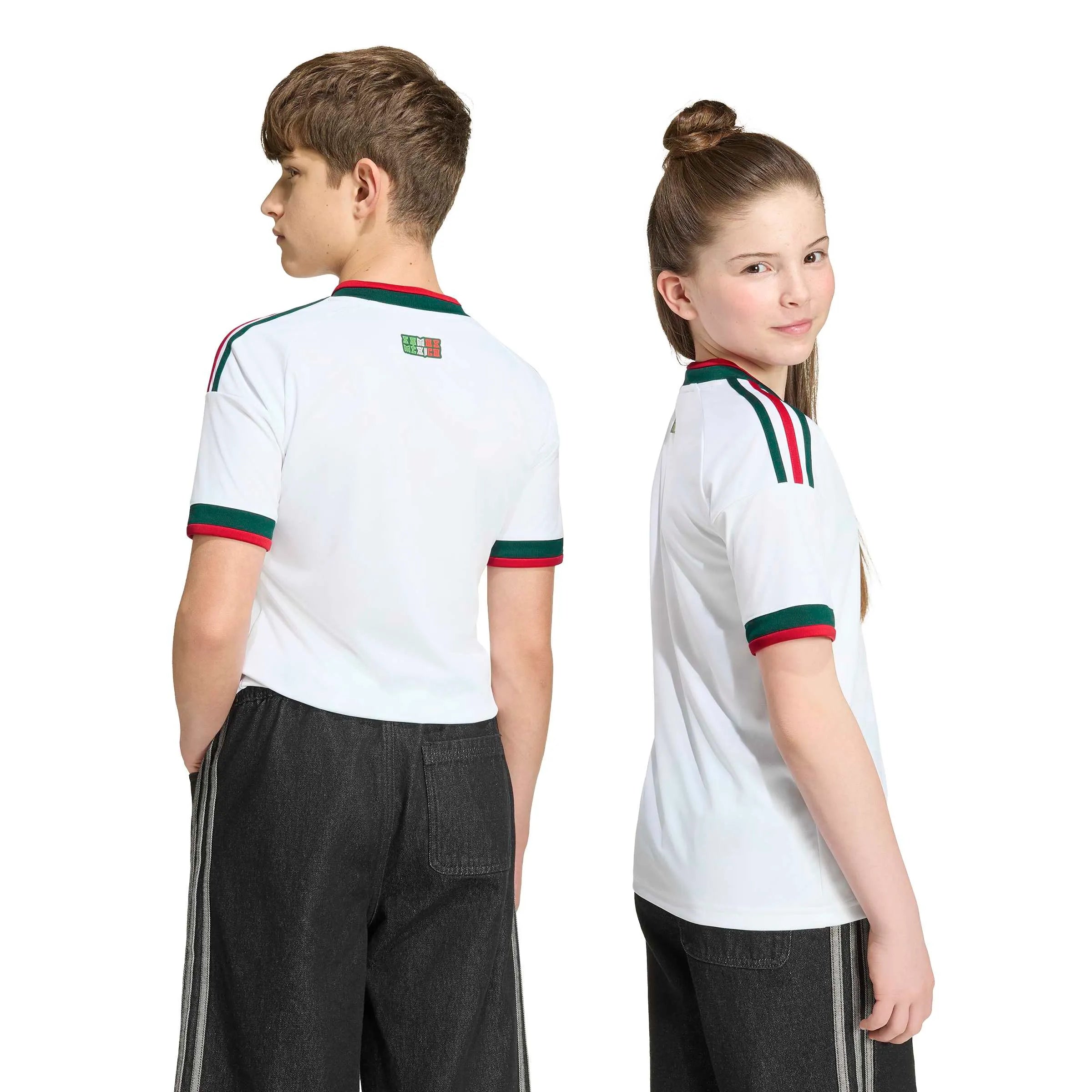 adidas 2026 Mexico Youth Stadium Away Soccer Jersey