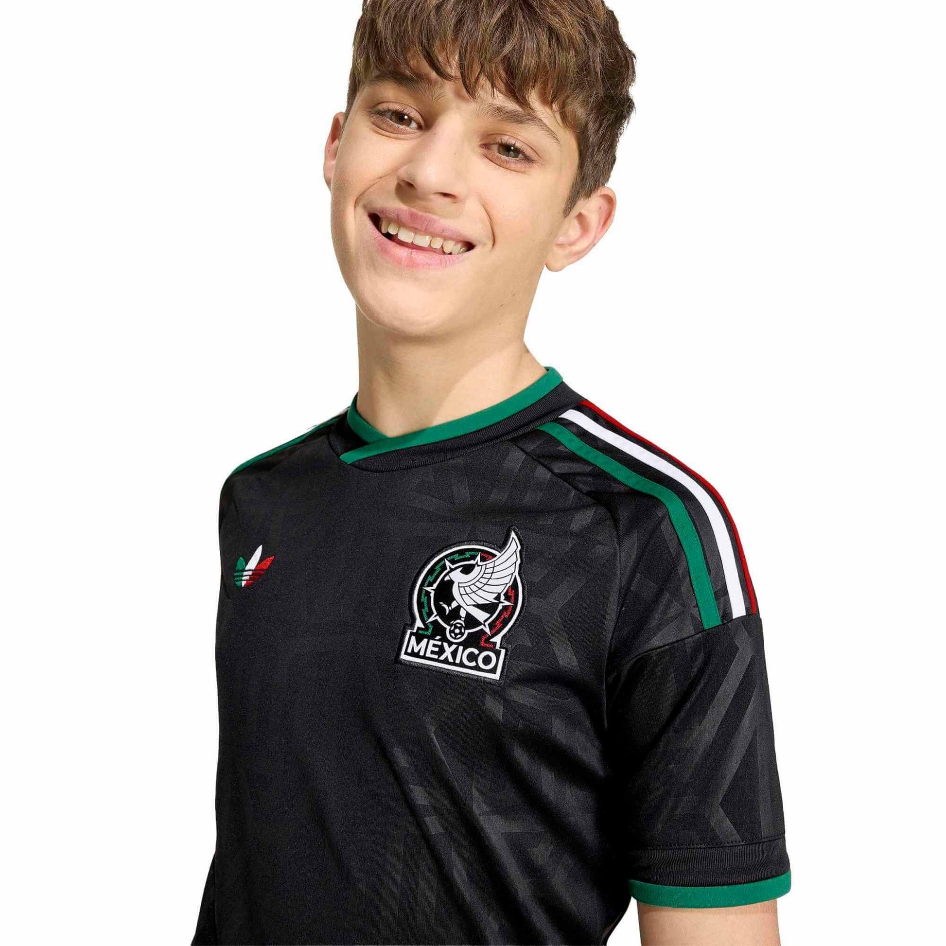 adidas 2026 Mexico Youth Stadium Third Soccer Jersey (Detail 1)
