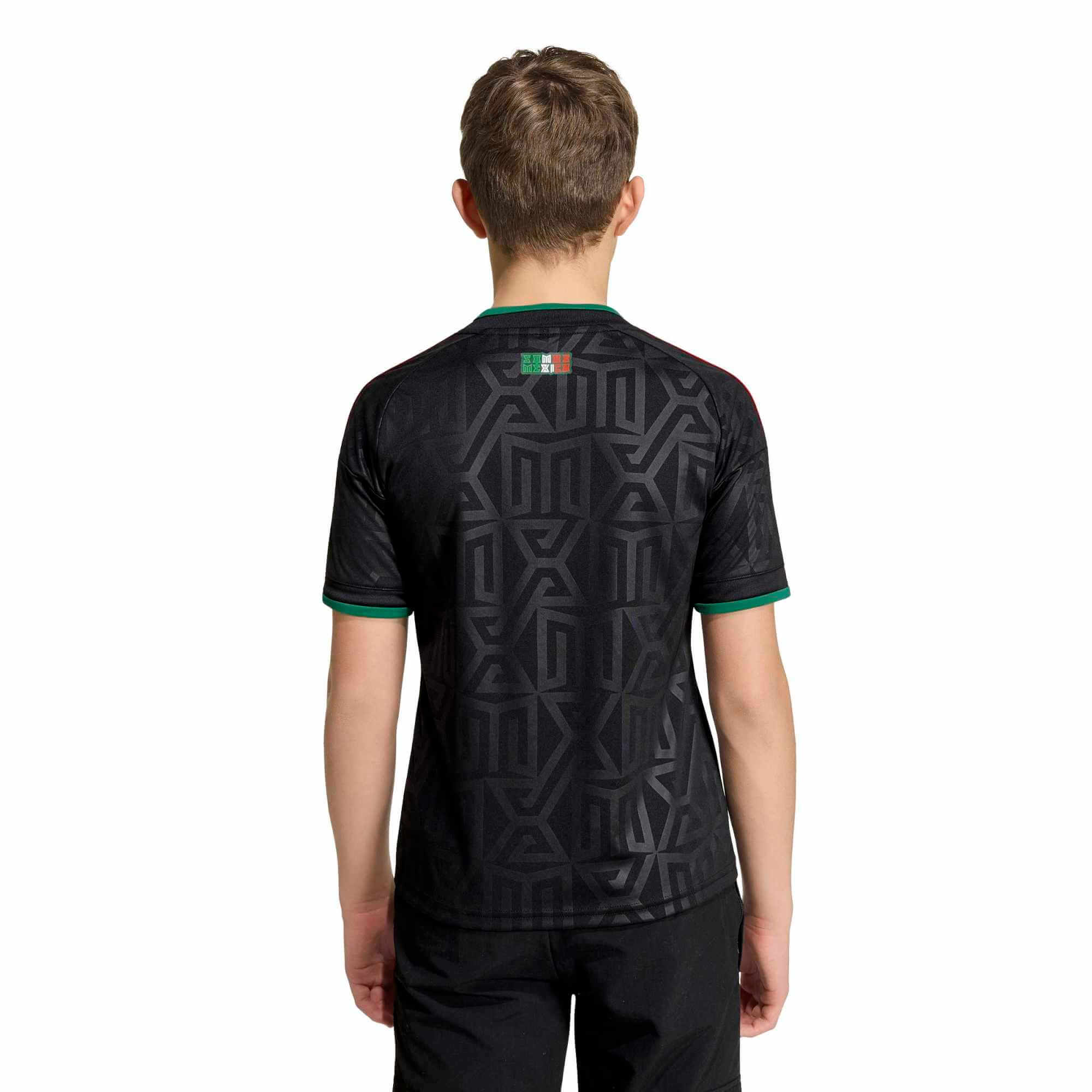 adidas 2026 Mexico Youth Stadium Third Soccer Jersey (Model - Back)