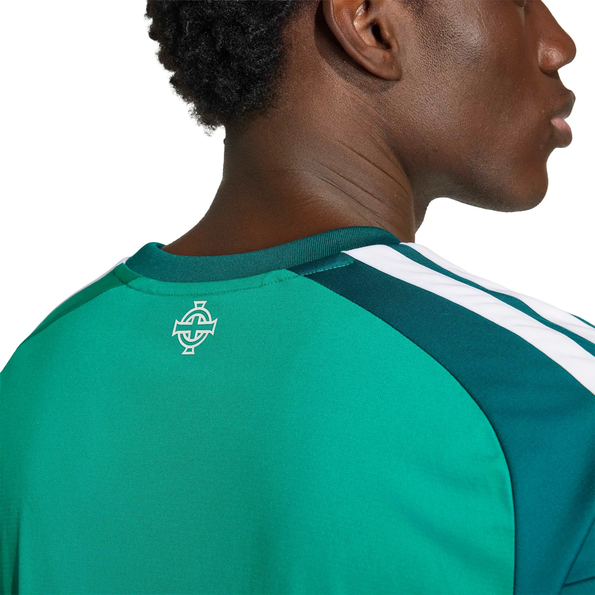 adidas 2026 Northern Ireland Men's Stadium Home Soccer Jersey (Detail 2)