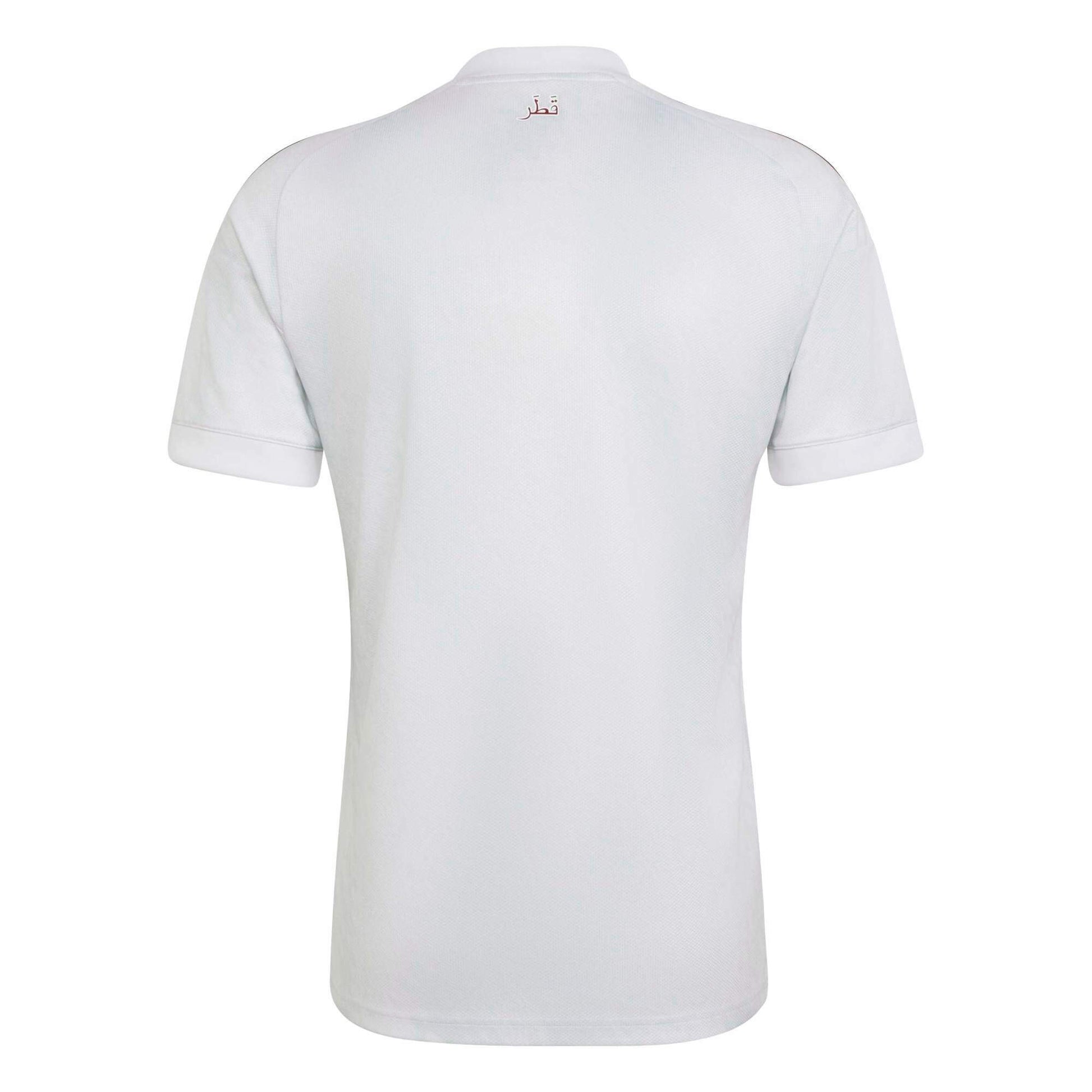 adidas 2026 Qatar Men's Stadium Away Soccer Jersey (Back)