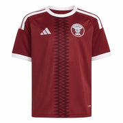 adidas 2026 Qatar Youth Stadium Home Soccer Jersey (Front)