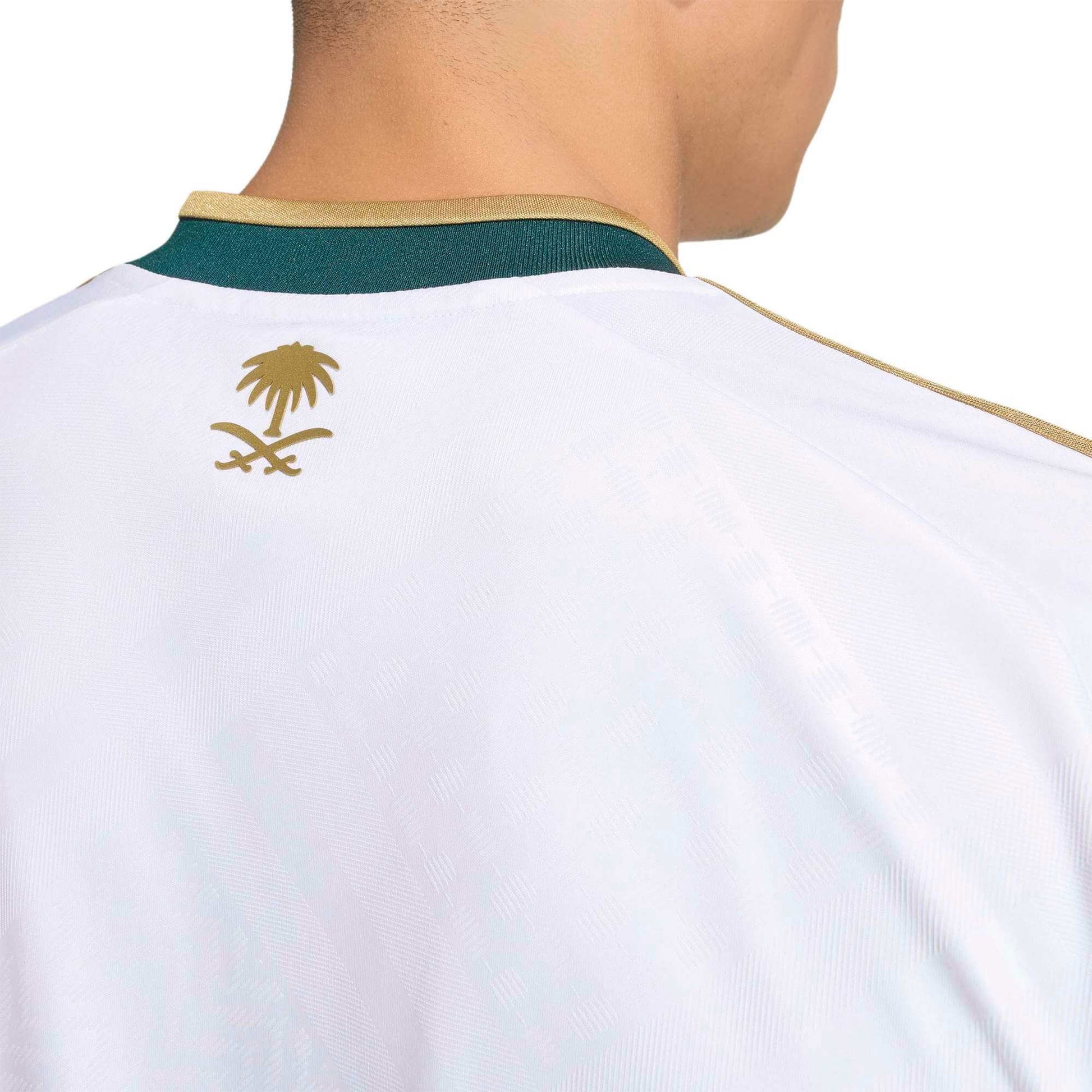 adidas 2026 Saudi Arabia Men's Stadium Away Soccer Jersey (Detail 2)