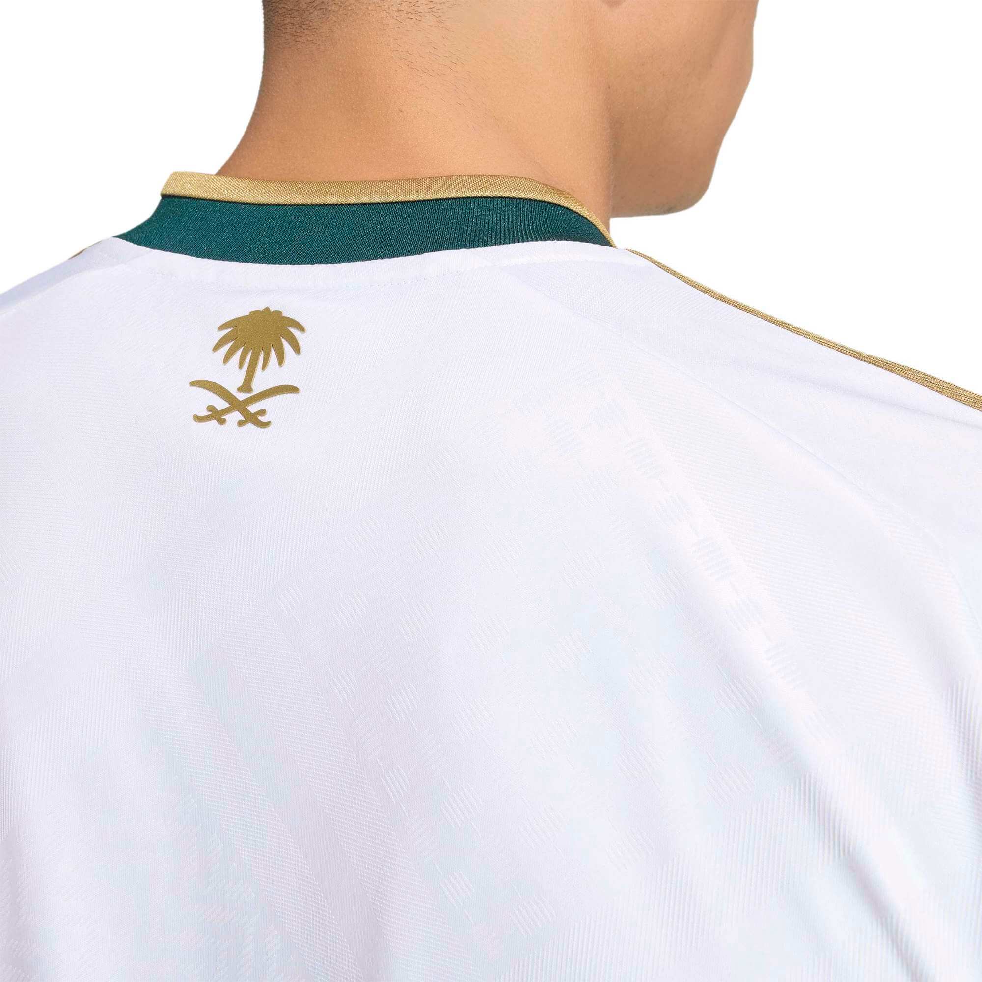 adidas 2026 Saudi Arabia Men's Stadium Away Soccer Jersey (Detail 2)