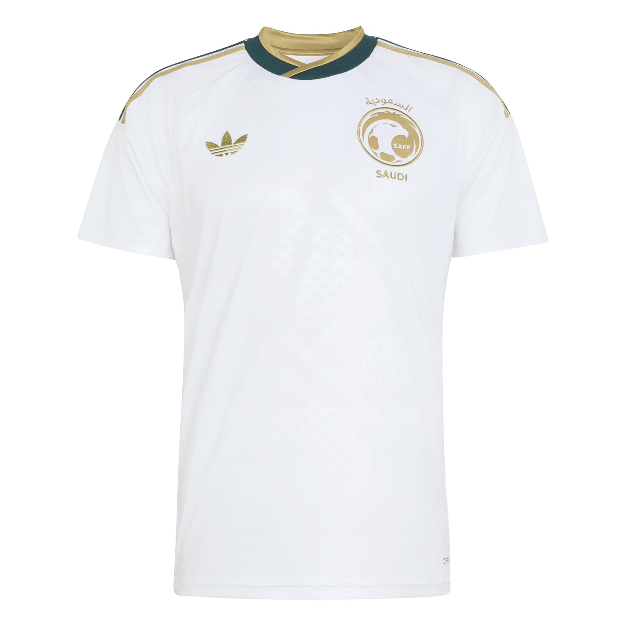 adidas 2026 Saudi Arabia Men's Stadium Away Soccer Jersey (Front)
