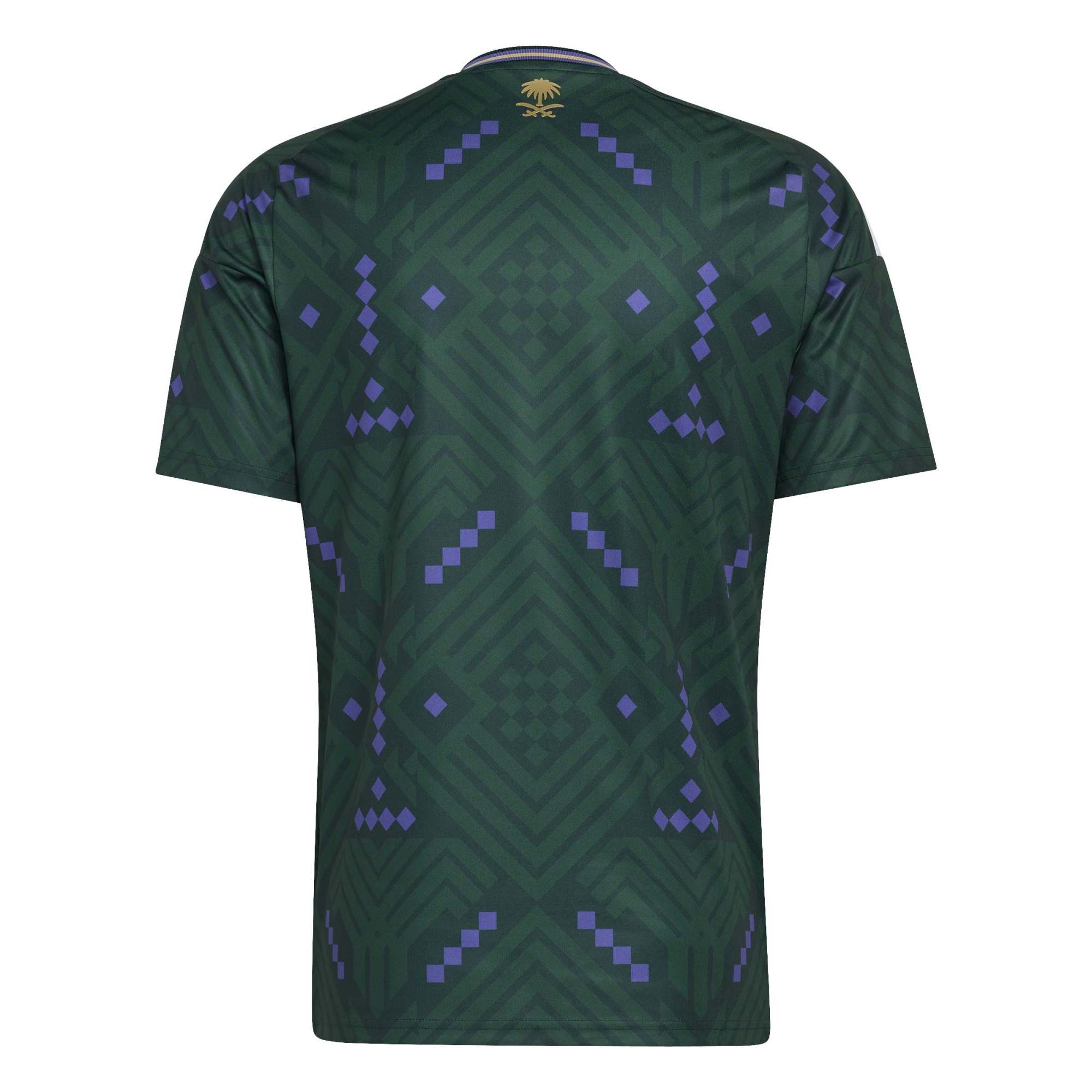 adidas 2026 Saudi Arabia Men's Stadium Home Soccer Jersey (Back)
