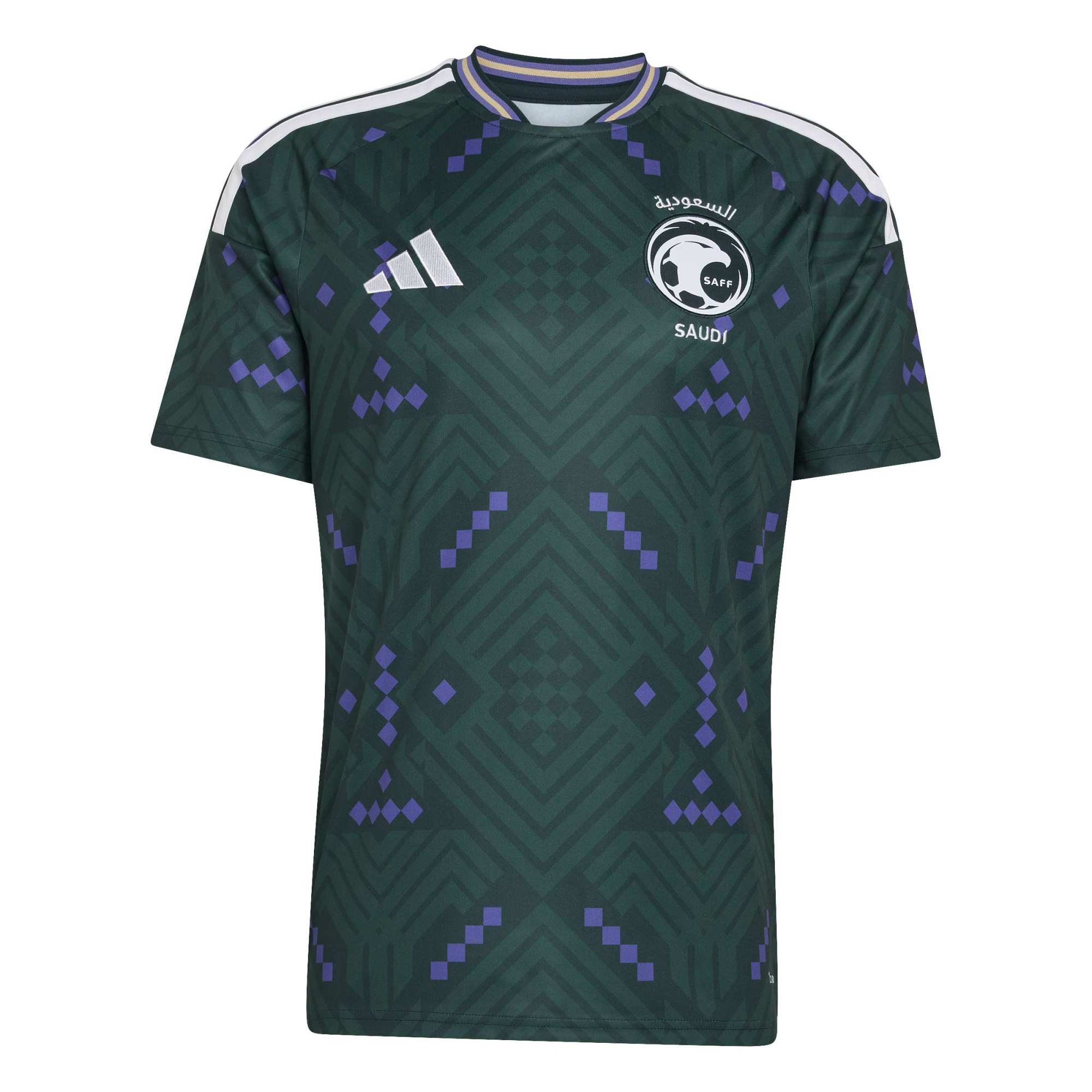 adidas 2026 Saudi Arabia Men's Stadium Home Soccer Jersey (Front)
