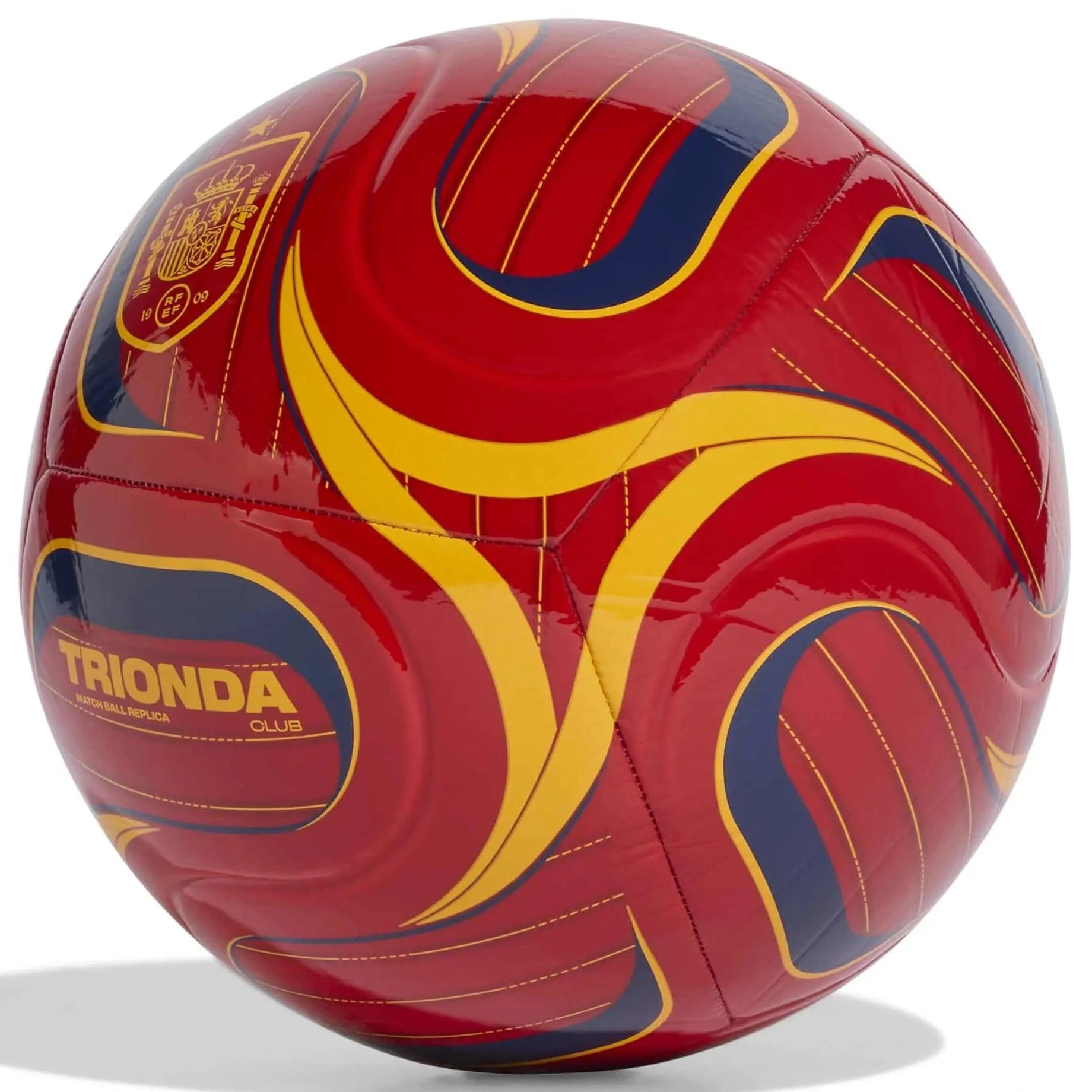 adidas 2026 Spain Home Club Soccer Ball (Back)