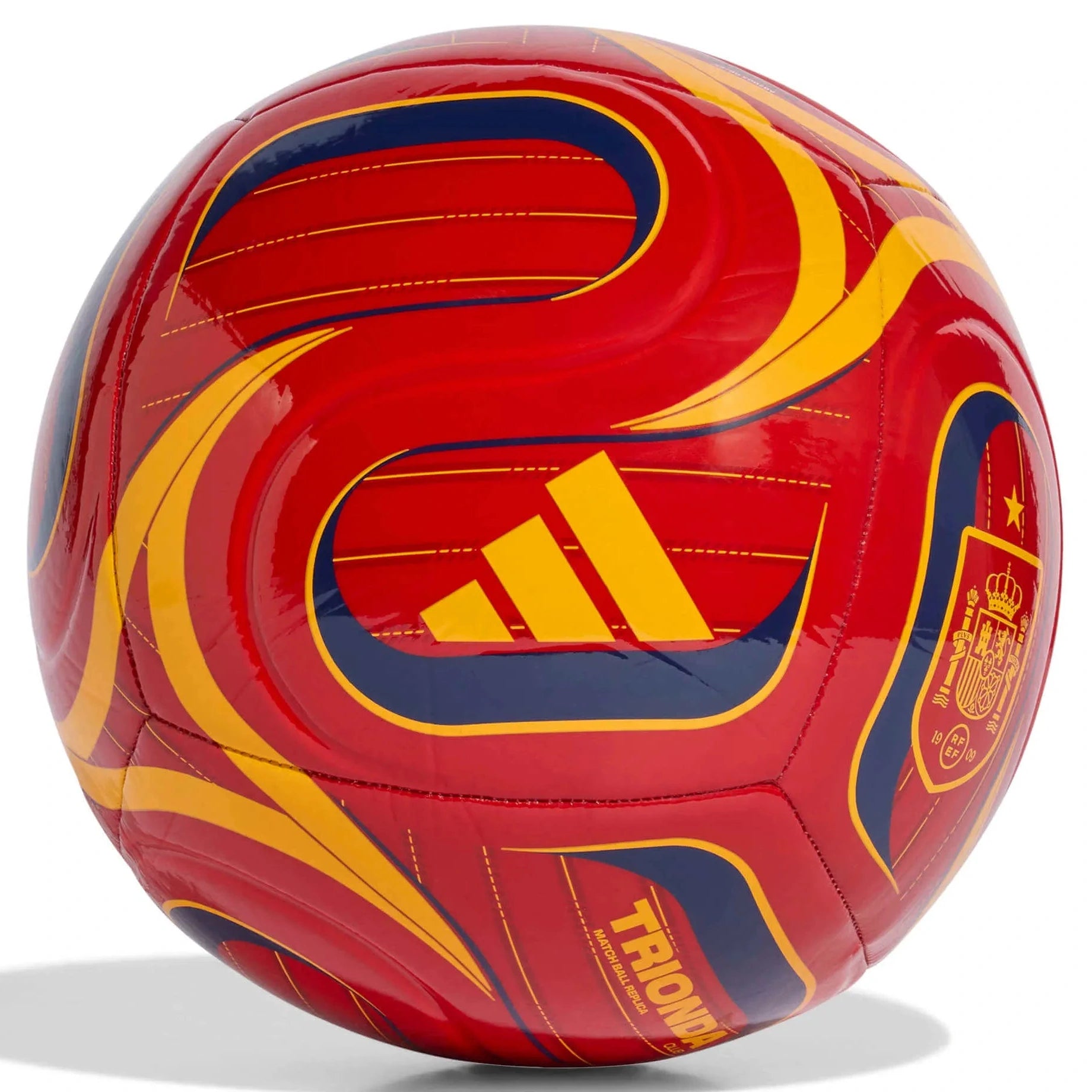 adidas 2026 Spain Home Club Soccer Ball (Front)
