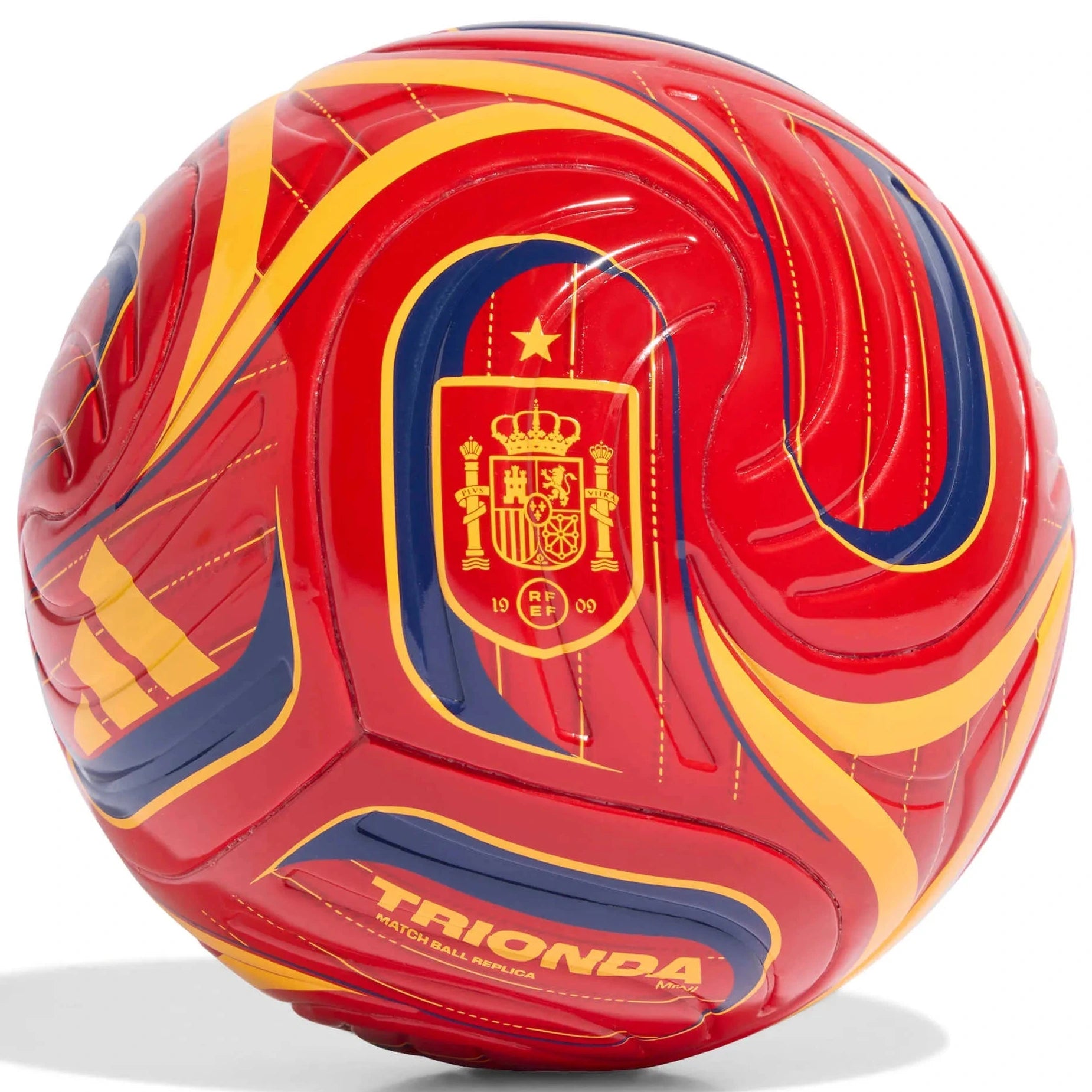 adidas 2026 Spain Home Mini Soccer Ball (Front)