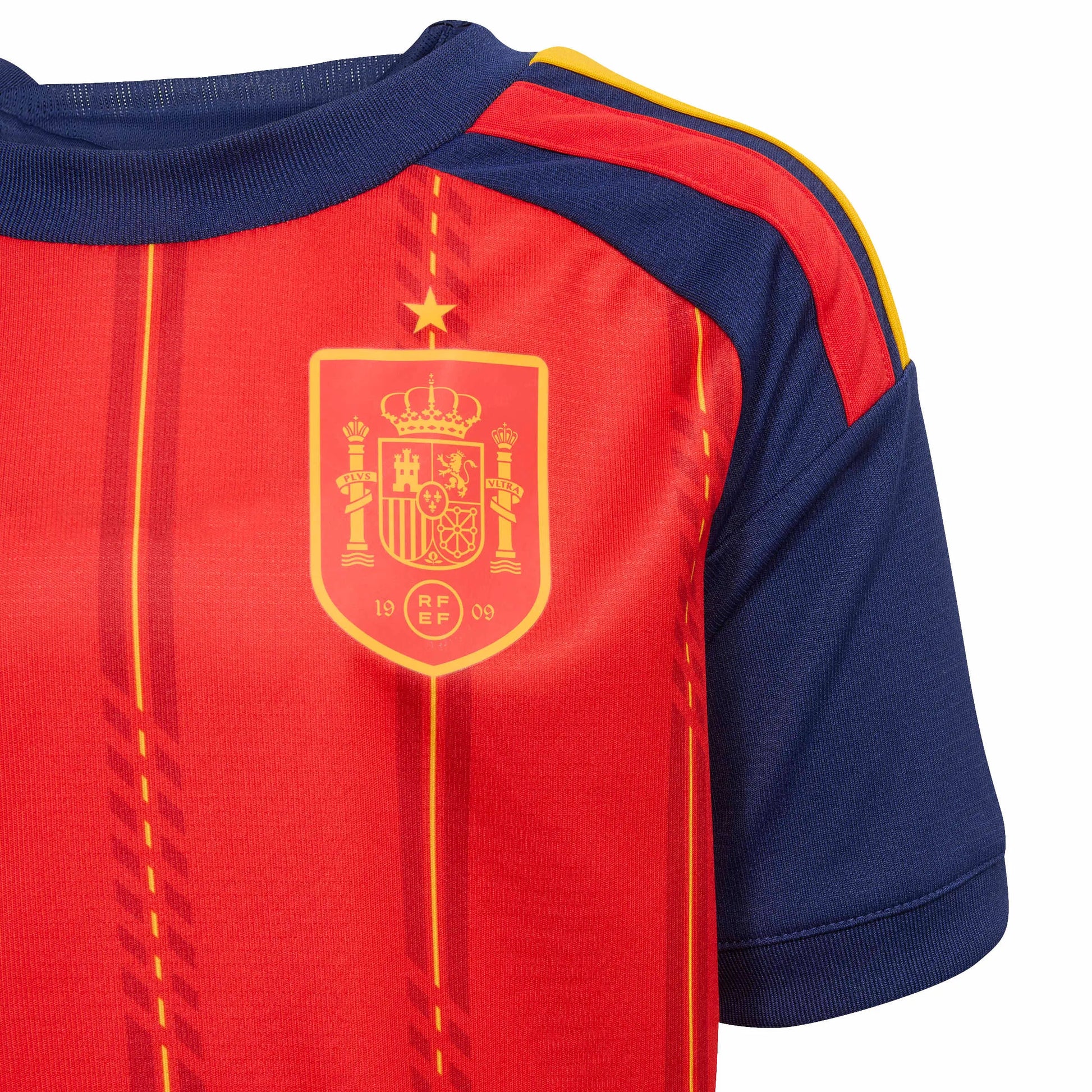 adidas 2026 Spain Kid's Home Mini Kit (Detail 1)