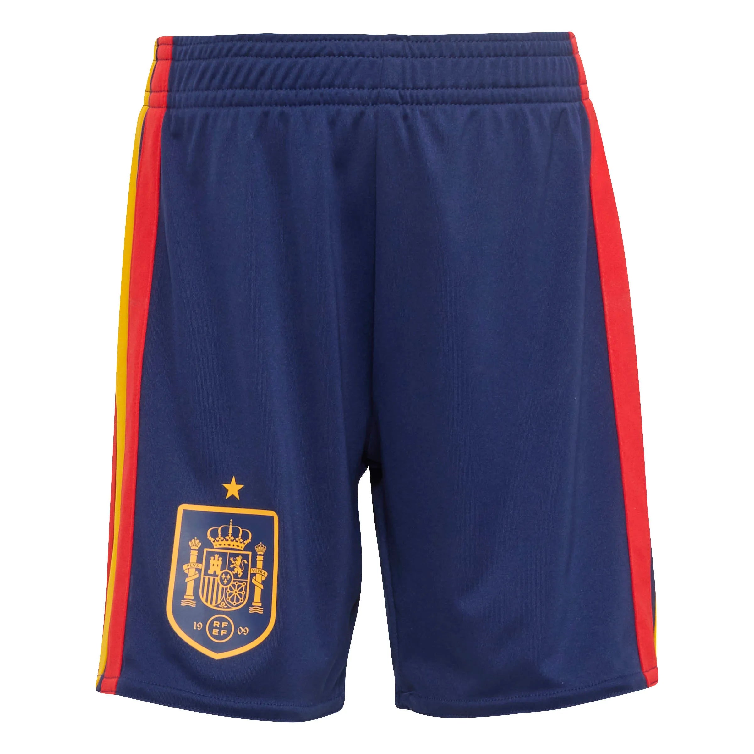 adidas 2026 Spain Kid's Home Mini Kit (Shorts - Front)