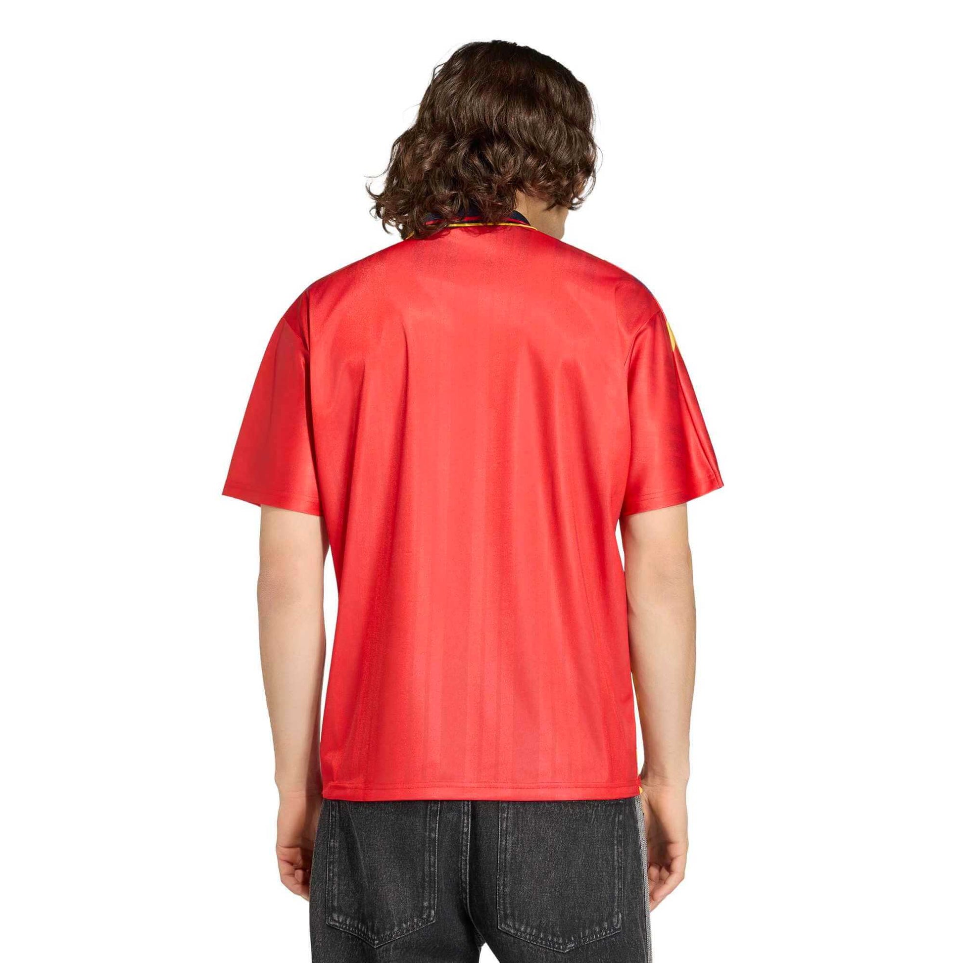 adidas 2026 Spain Men's 1994 Stadium Home Soccer Jersey (Model - Back)