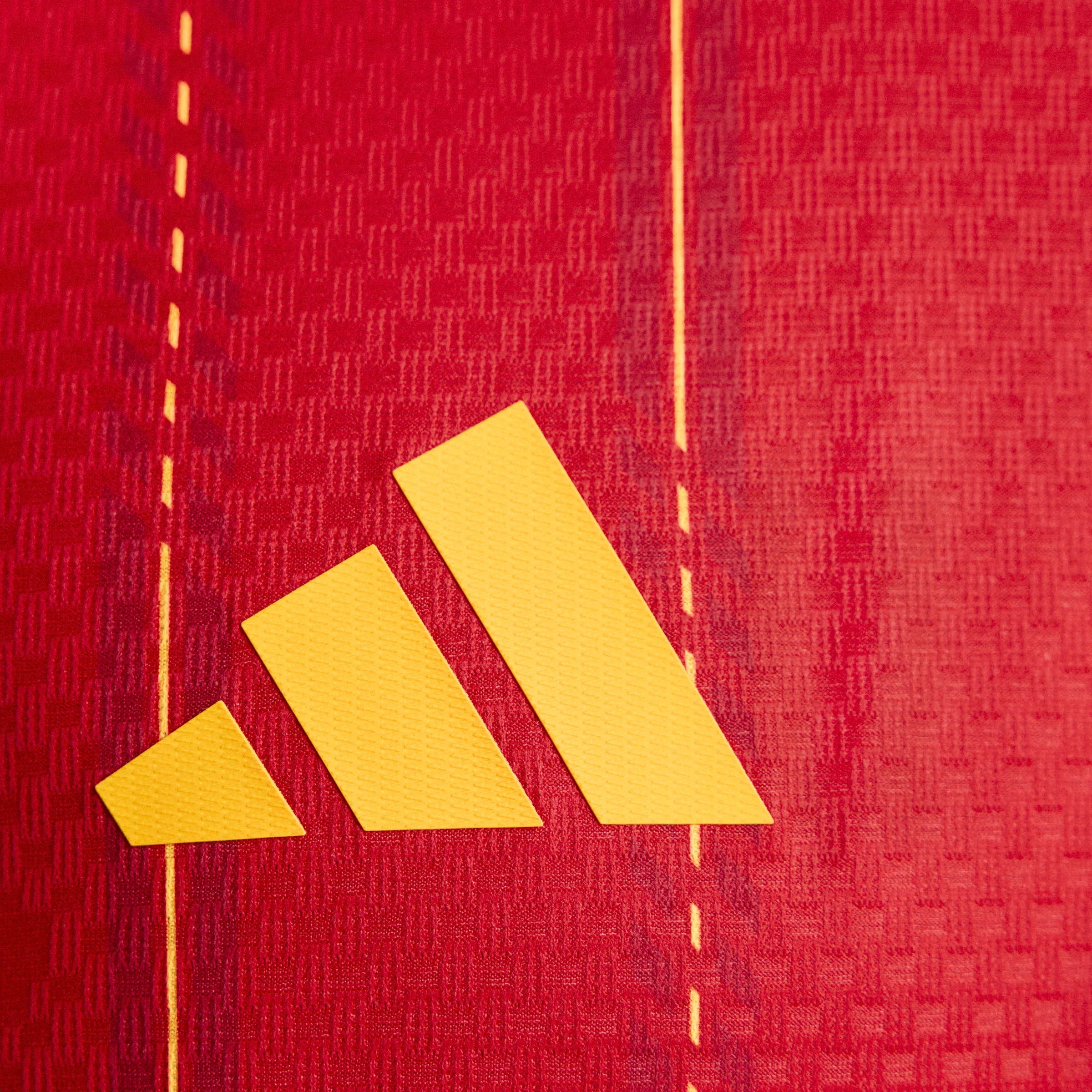 adidas 2026 Spain Men's Authentic Home Soccer Jersey (Detail 6)