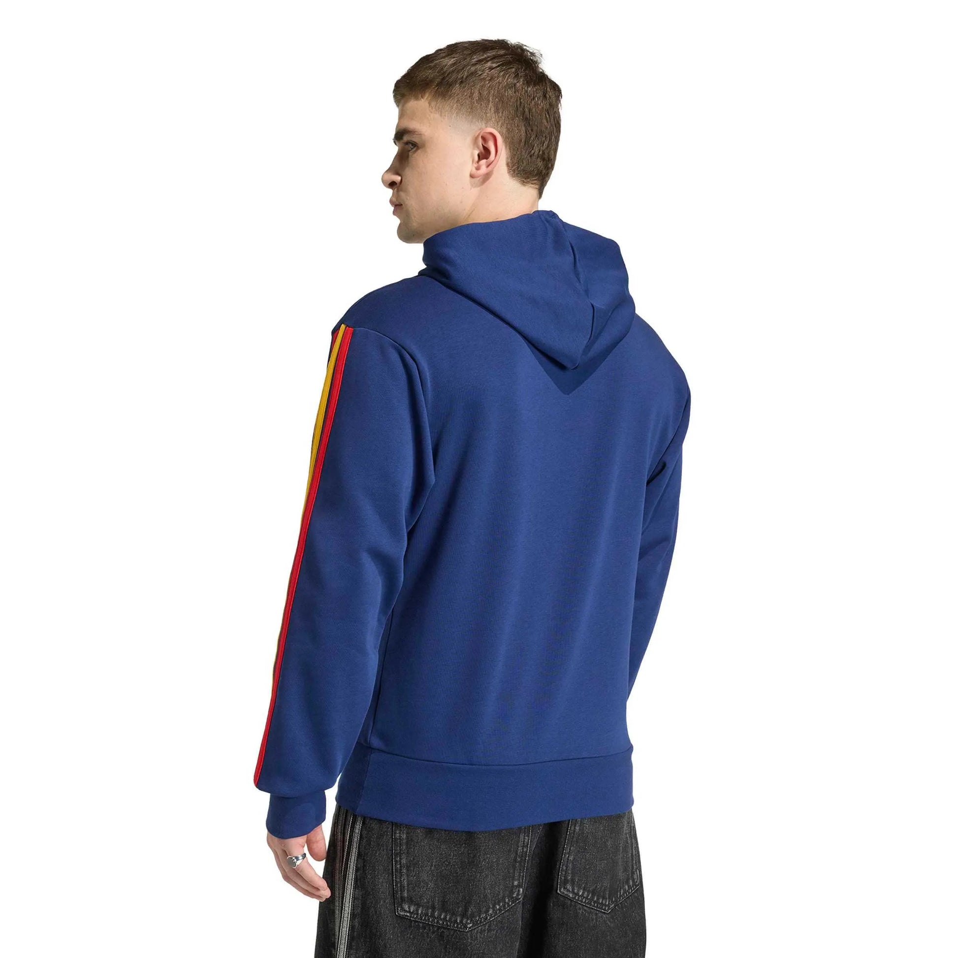 adidas 2026 Spain Men's DNA Hoodie (Model - Back)