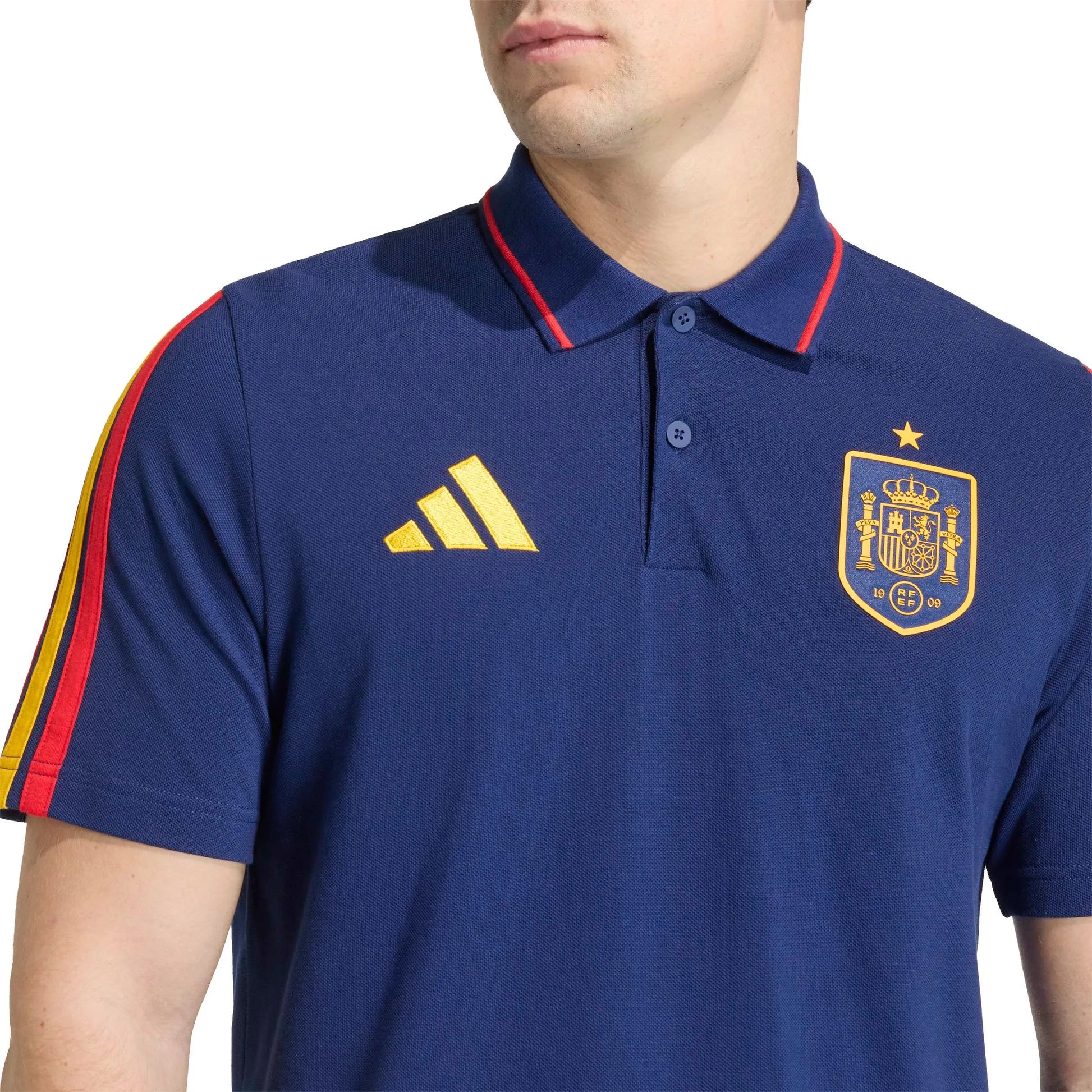 adidas 2026 Spain Men's DNA Polo (Detail 1)